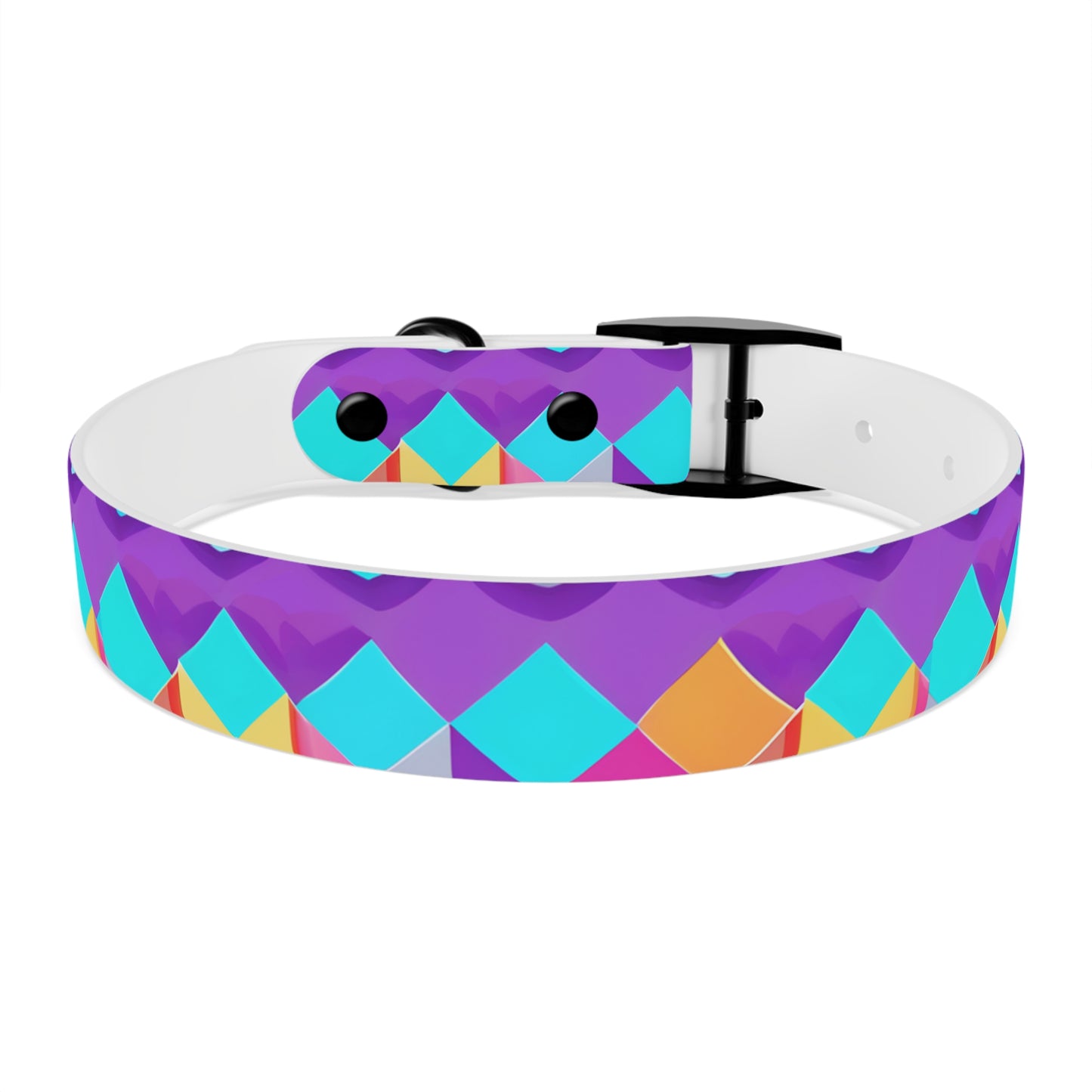 Prismatic Patterns Dog Collar