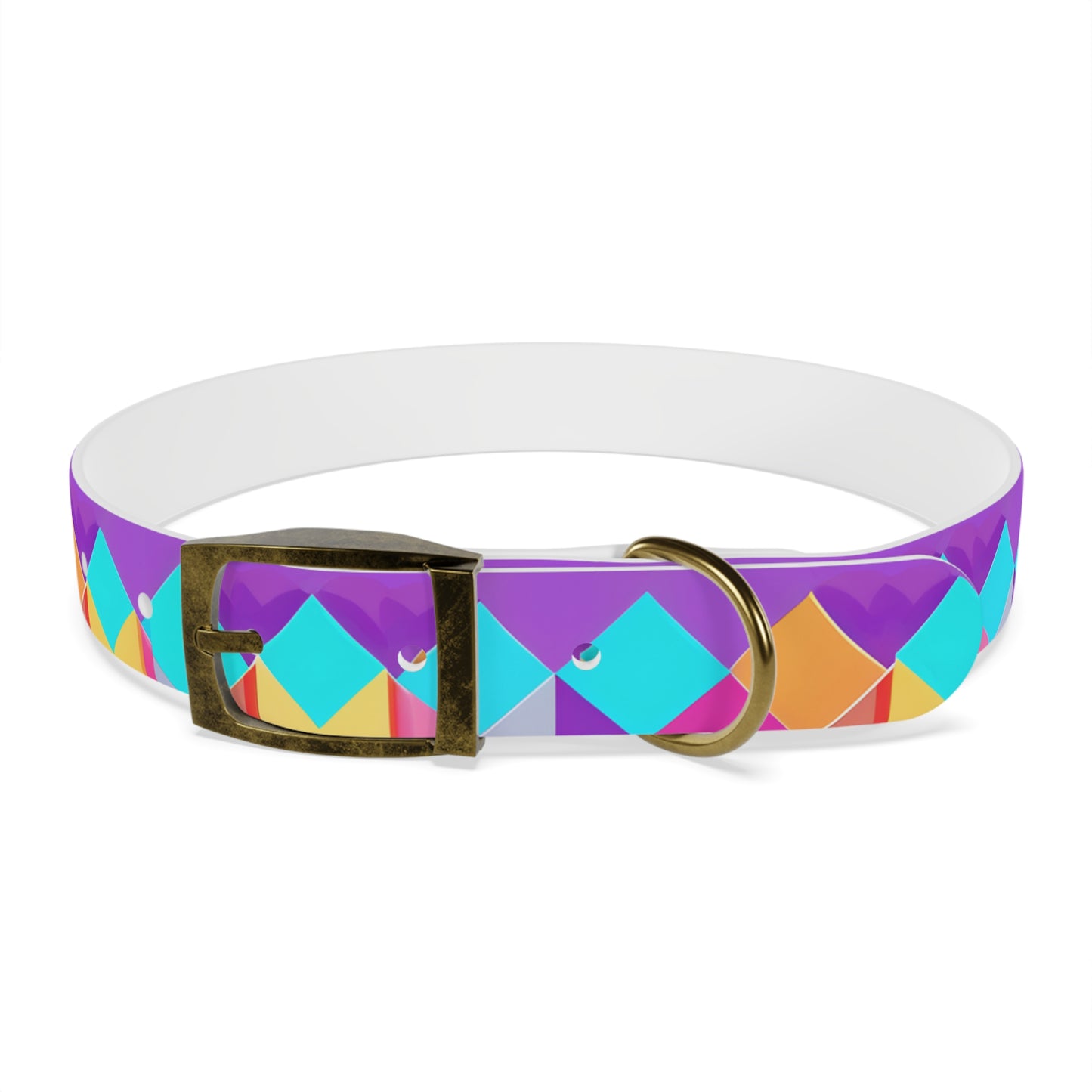 Prismatic Patterns Dog Collar