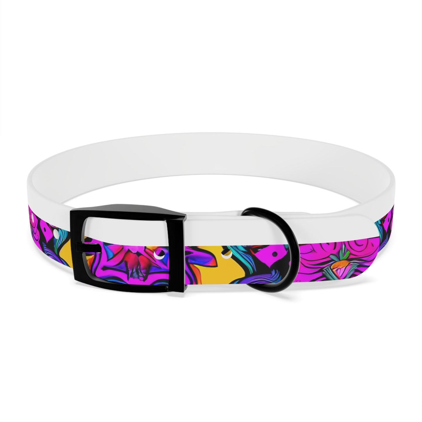 Vibrant Illusions Dog Collar