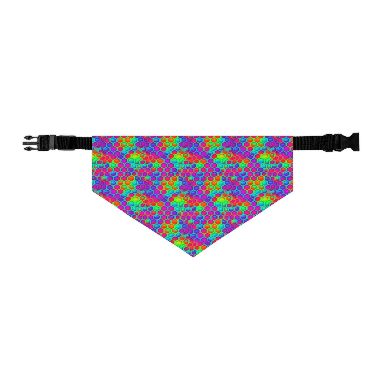 Color Hive Pet Bandana Collar