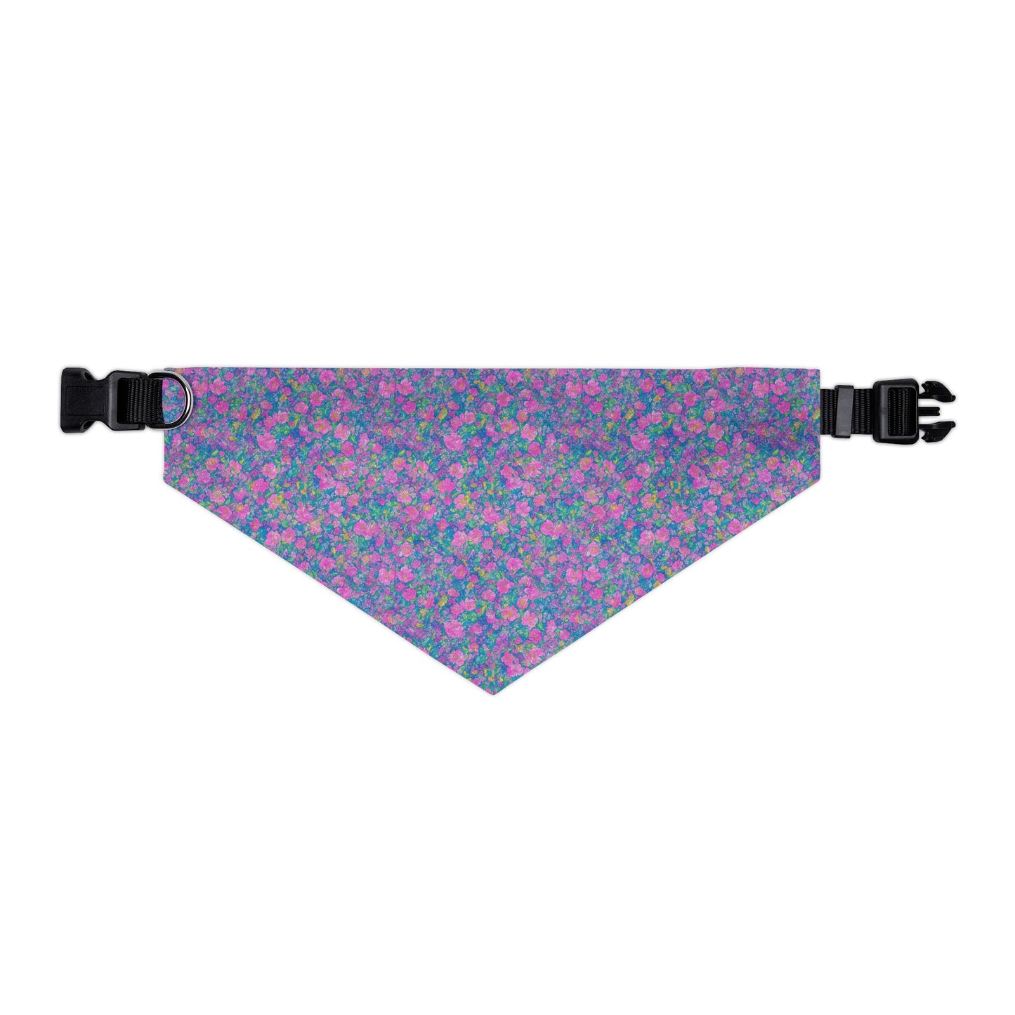 Rainbow Reflections Pet Bandana Collar