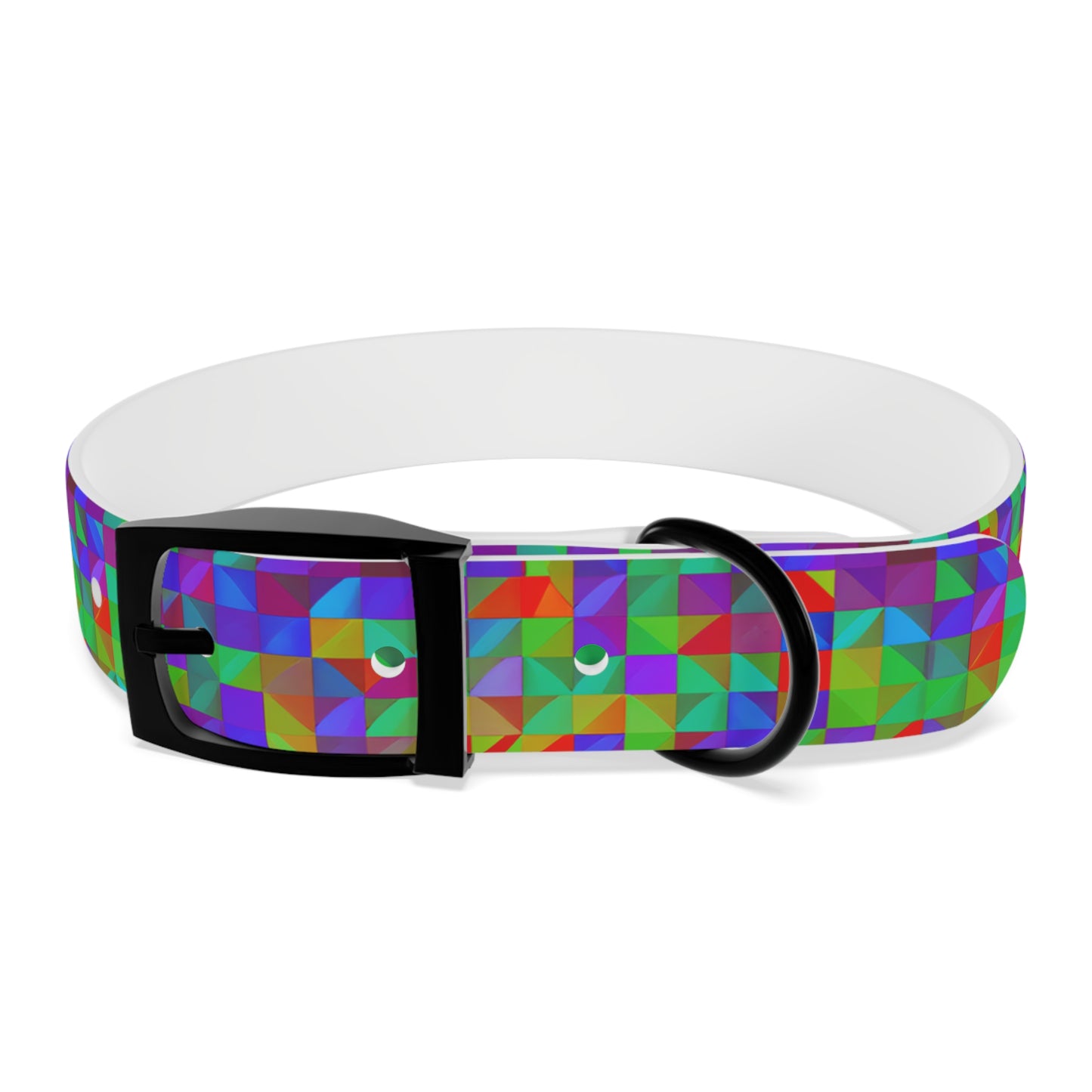 Prism Patterns Dog Collar