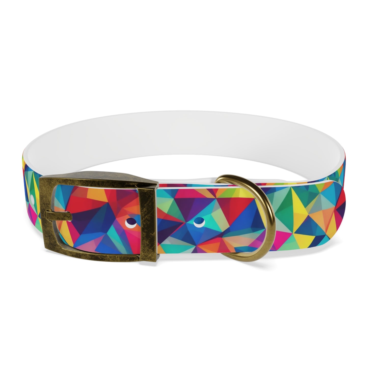 Neon Angles Dog Collar