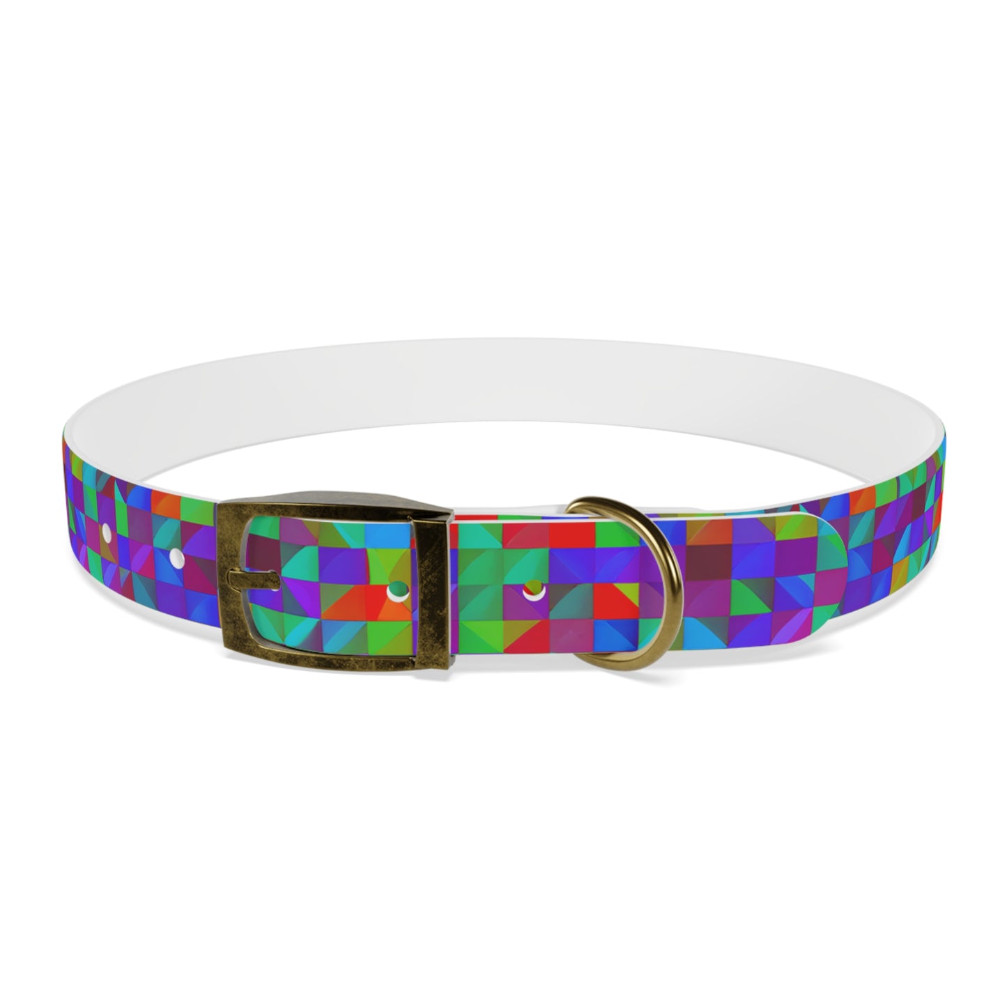 Prism Patterns Dog Collar