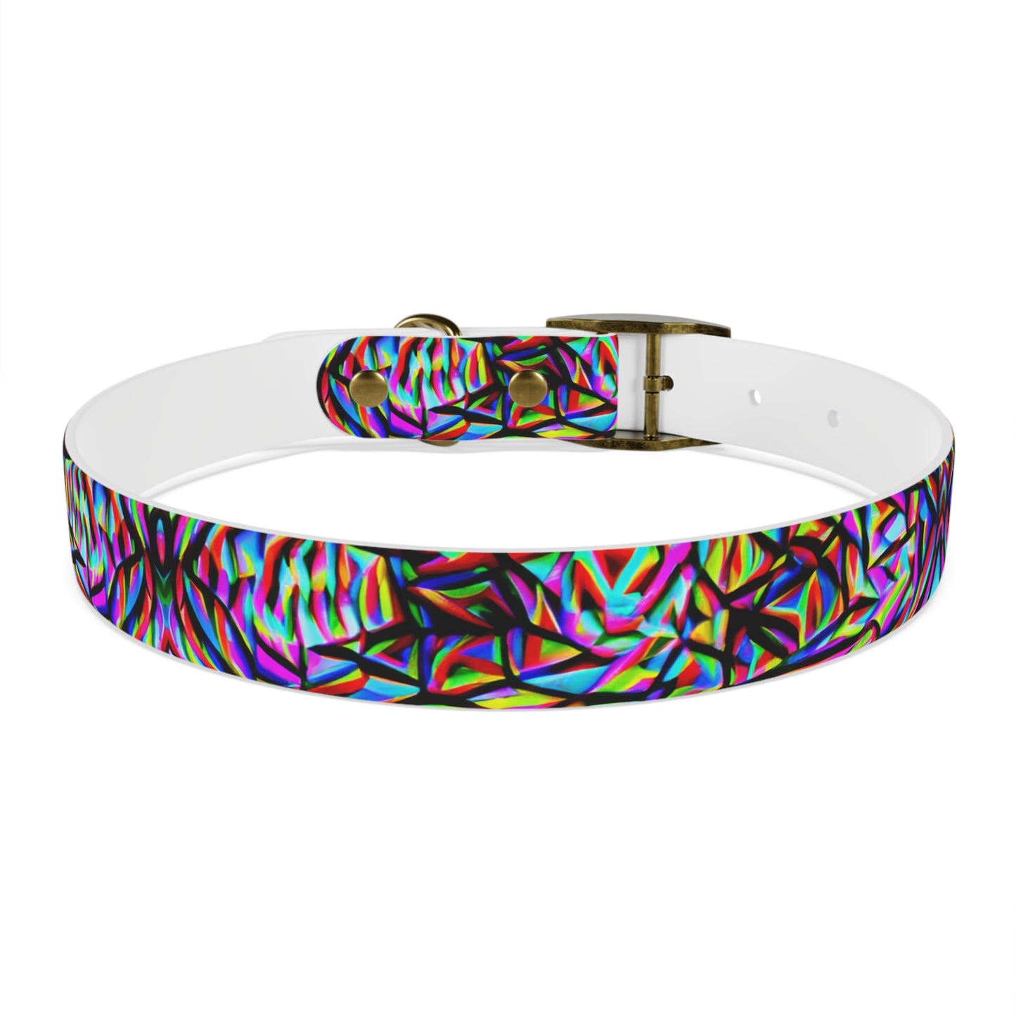 Mind Melt Patterns Dog Collar