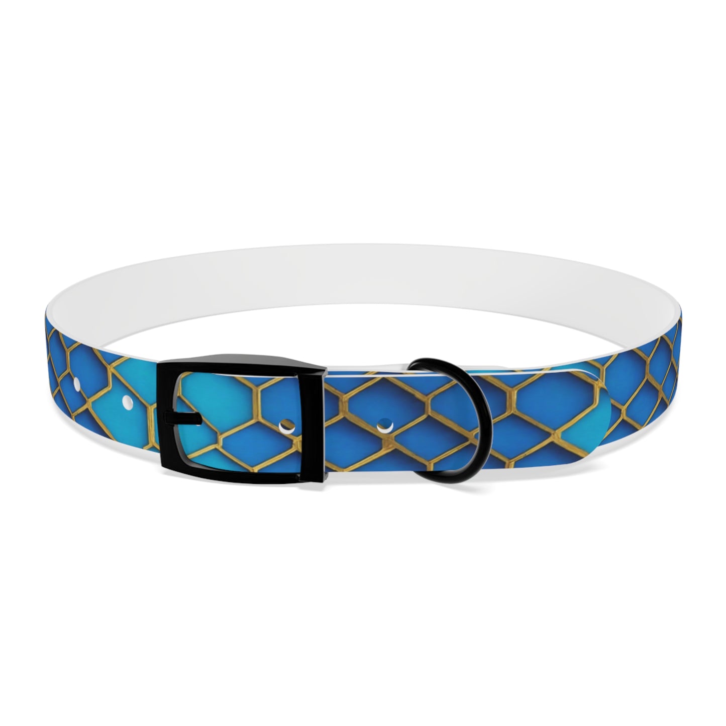 Hexagonal Harmony Dog Collar