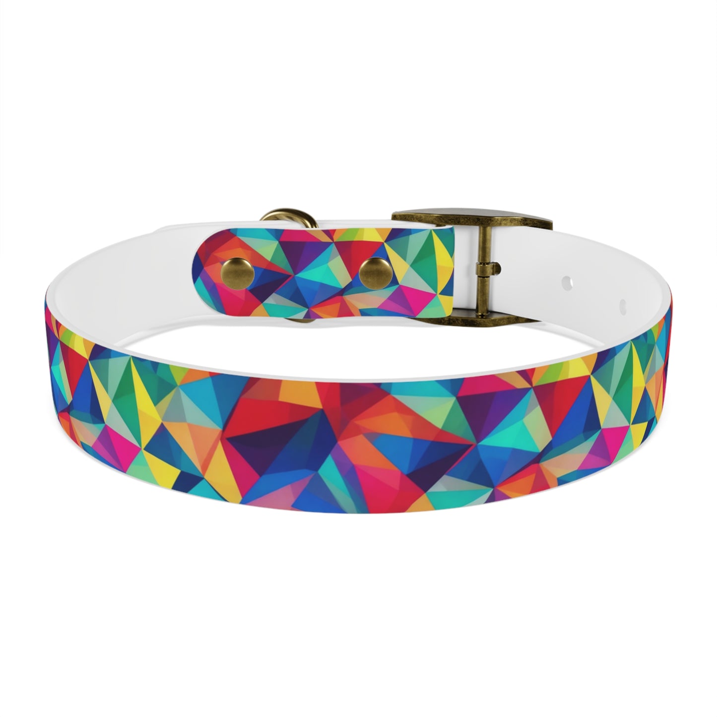 Neon Angles Dog Collar