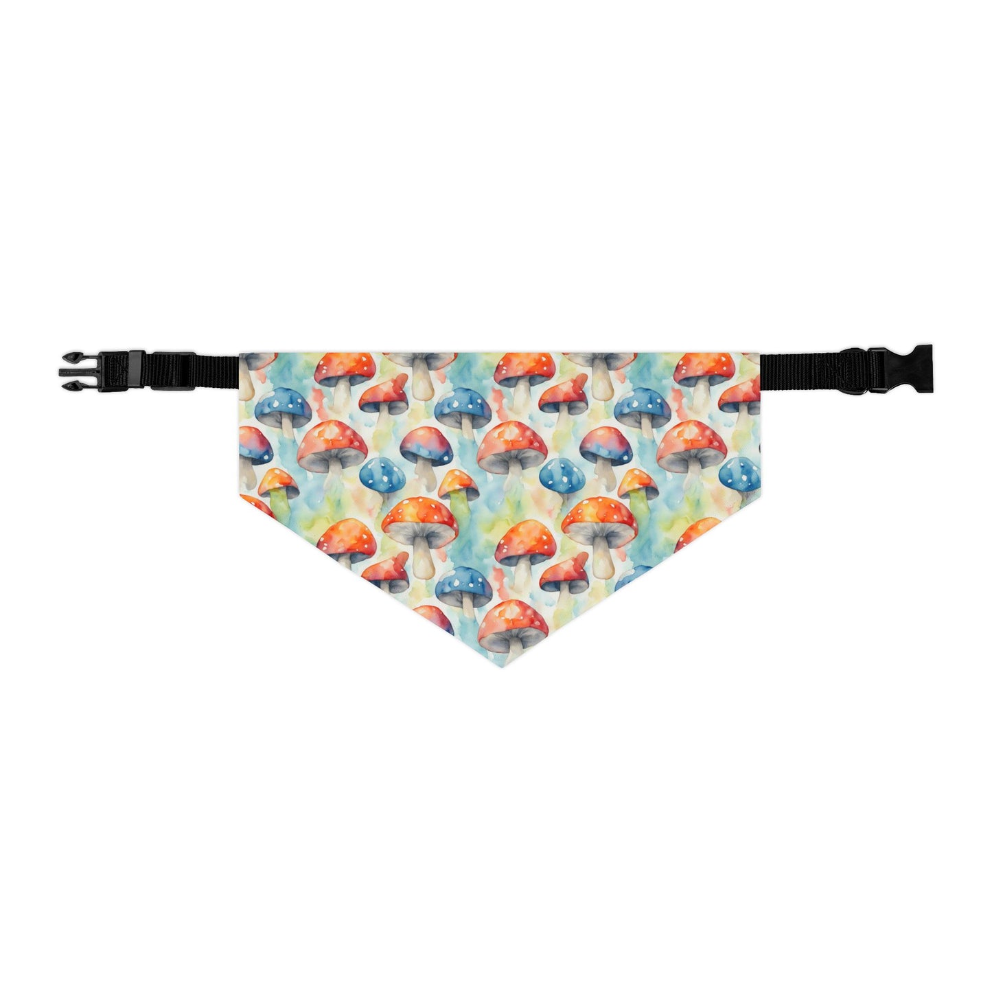 Mushroom Melody Pet Bandana Collar