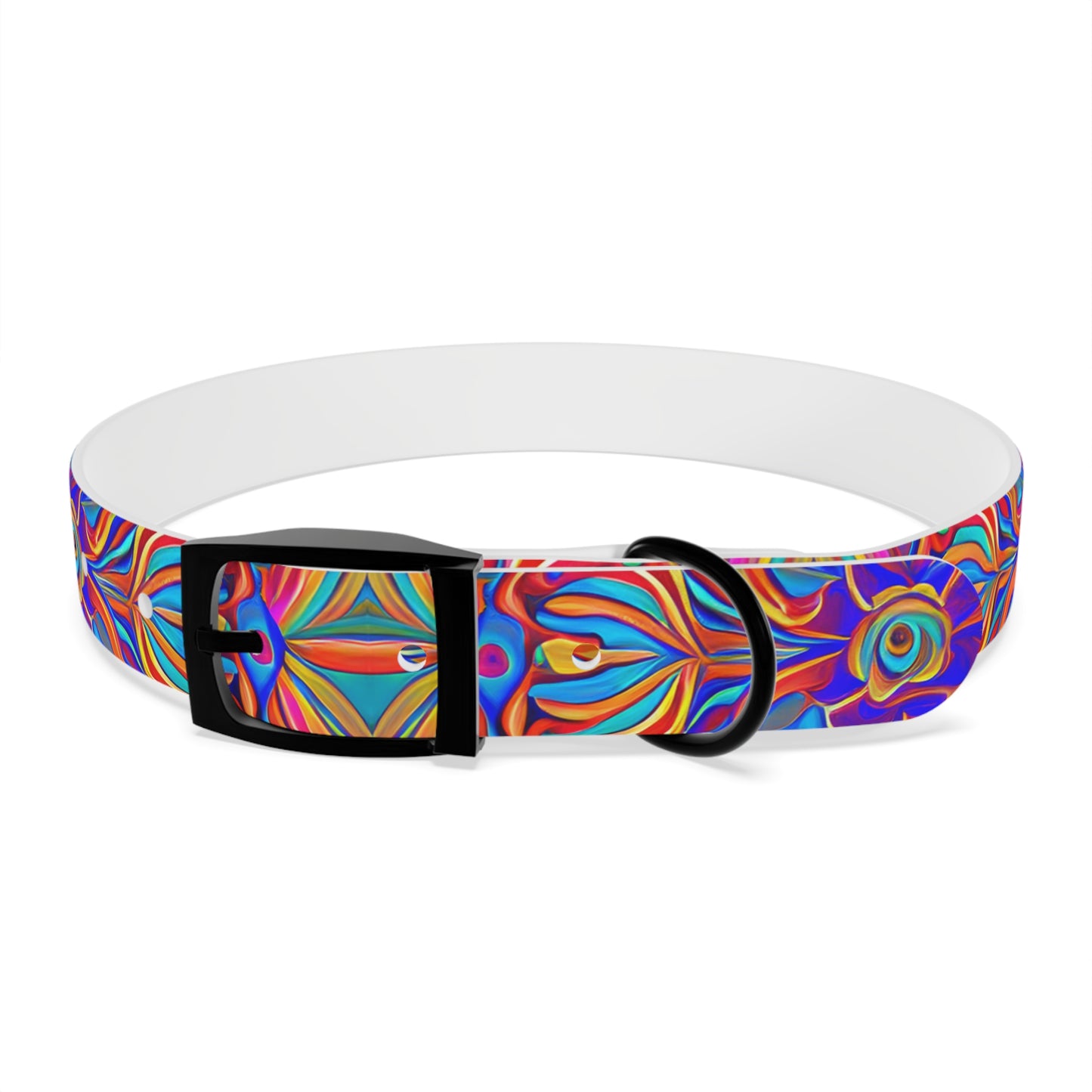 Psychedelic Spectrum Dog Collar