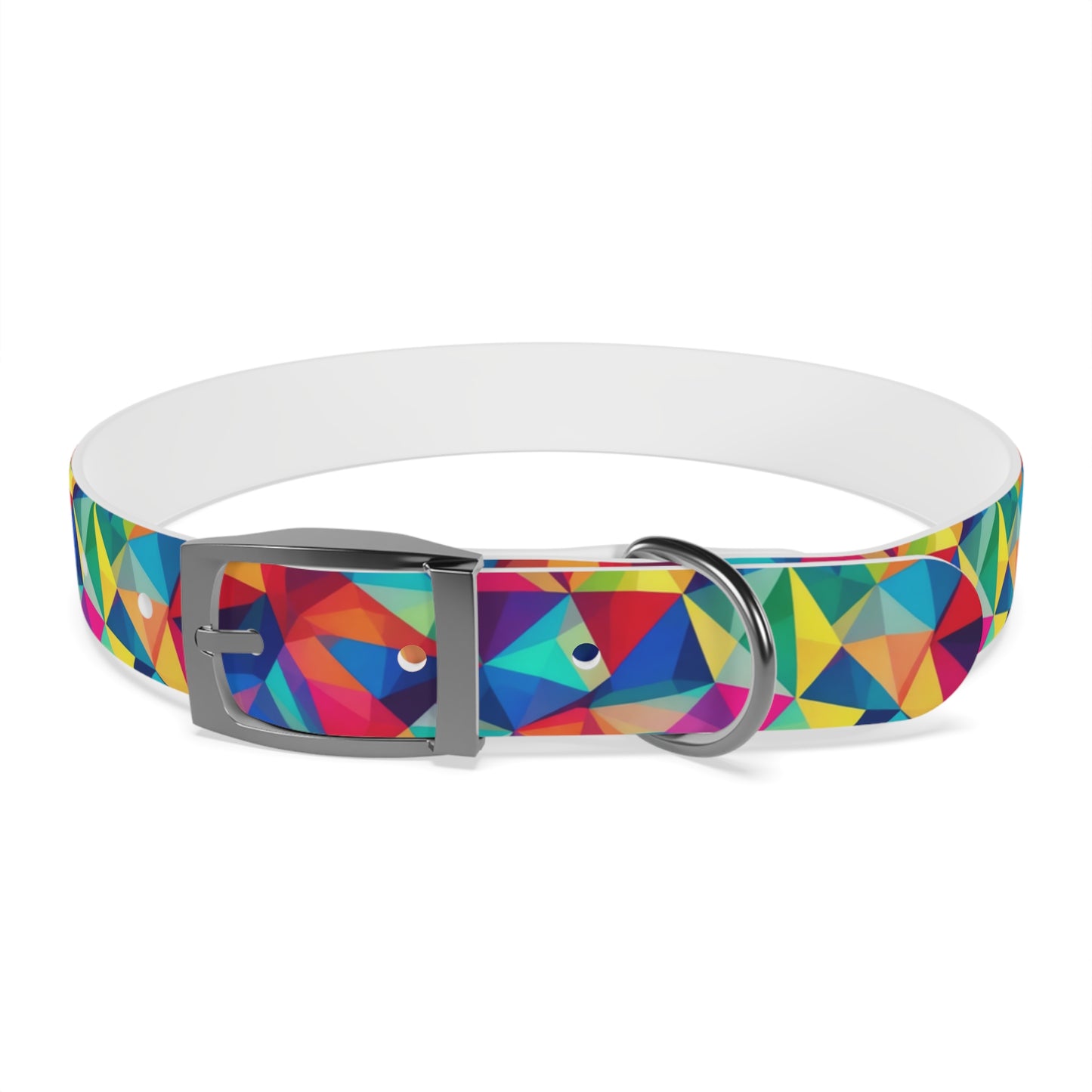 Neon Angles Dog Collar