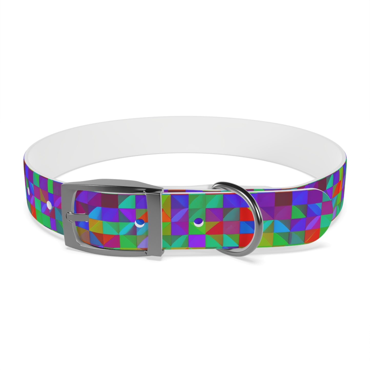 Prism Patterns Dog Collar