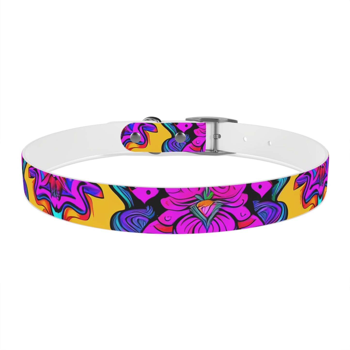 Vibrant Illusions Dog Collar