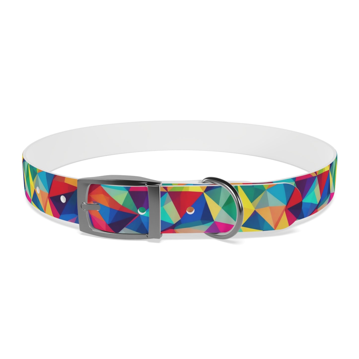 Neon Angles Dog Collar