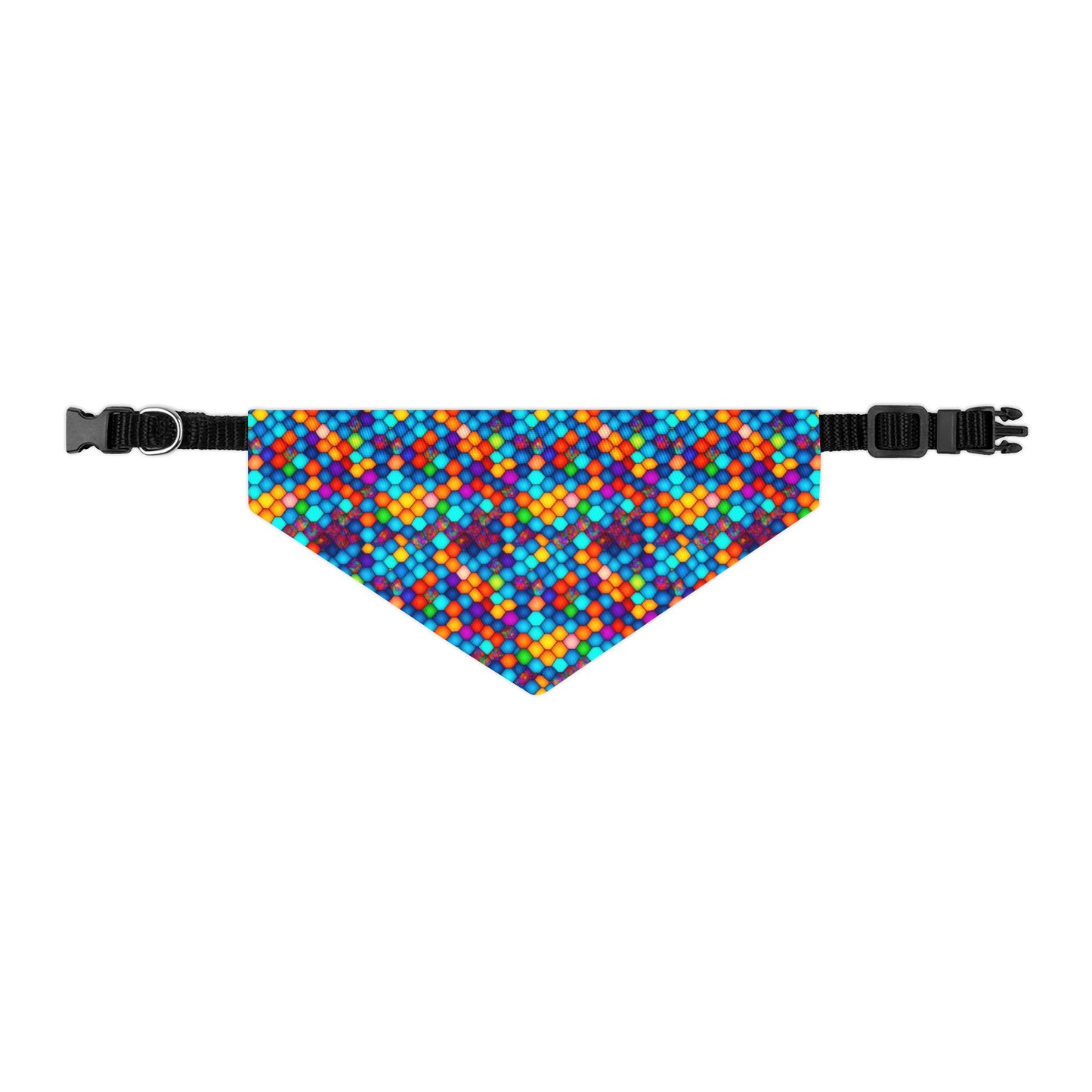 Hexa Spectrum Pet Bandana Collar