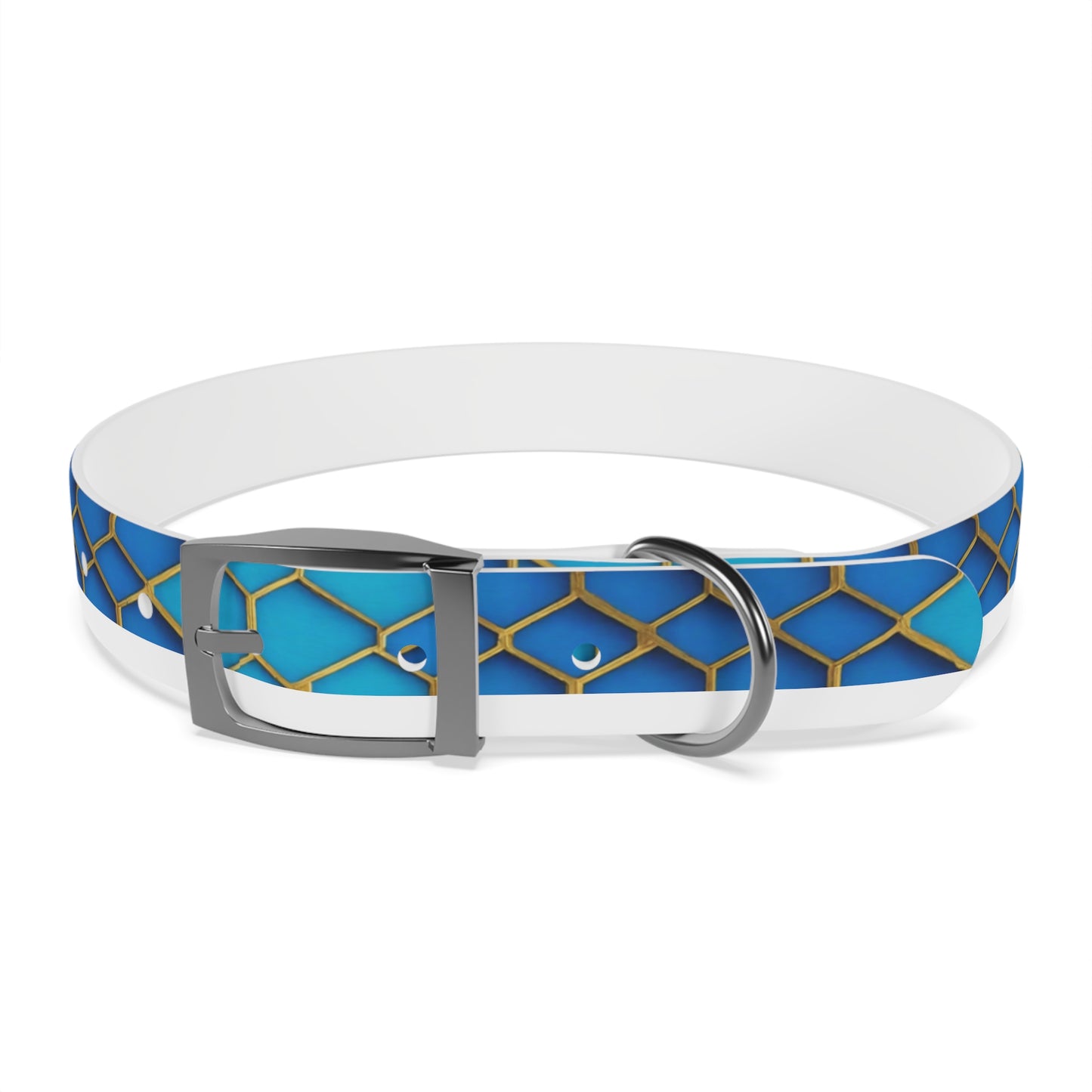 Hexagonal Harmony Dog Collar