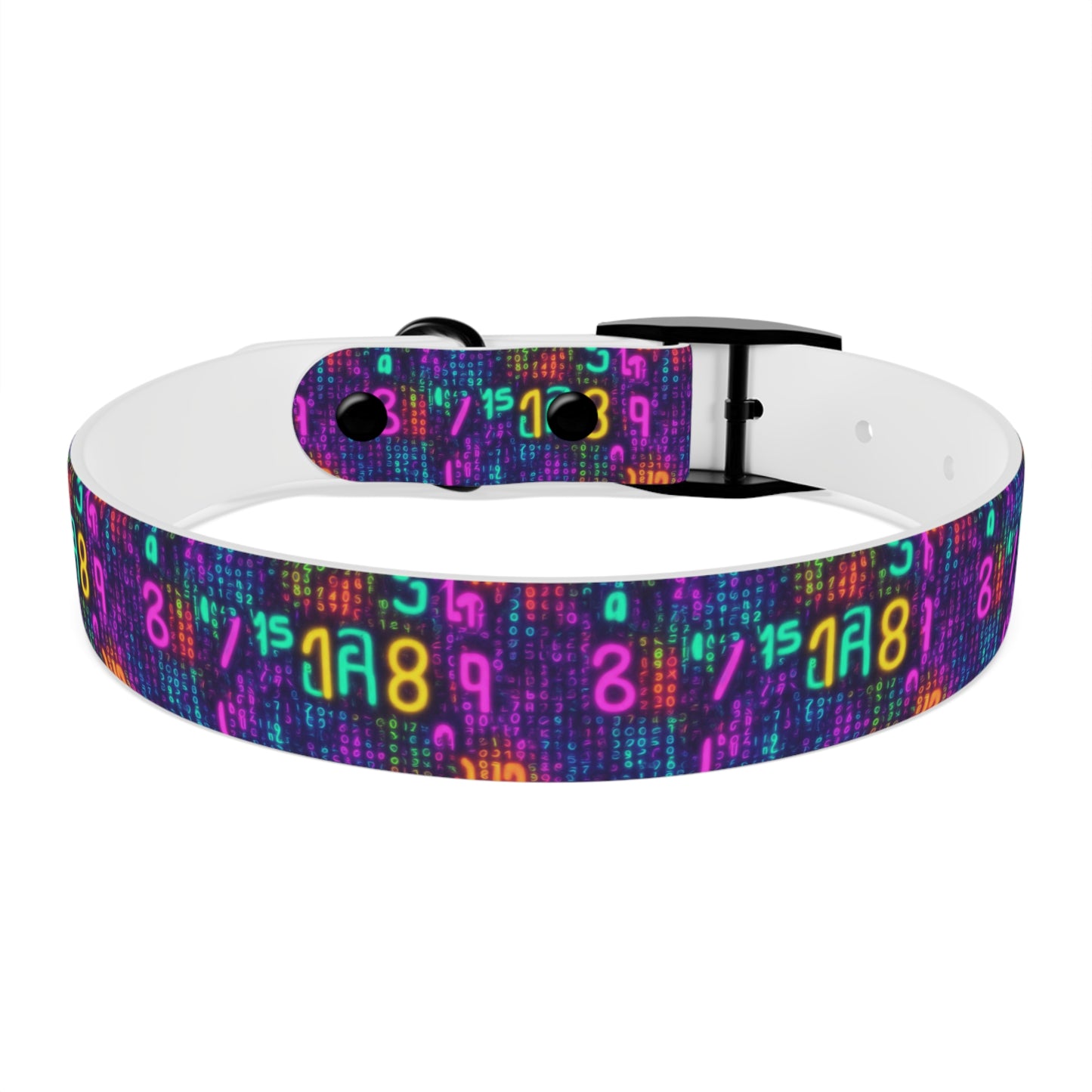 Trapped In The Matrix Dog Collar