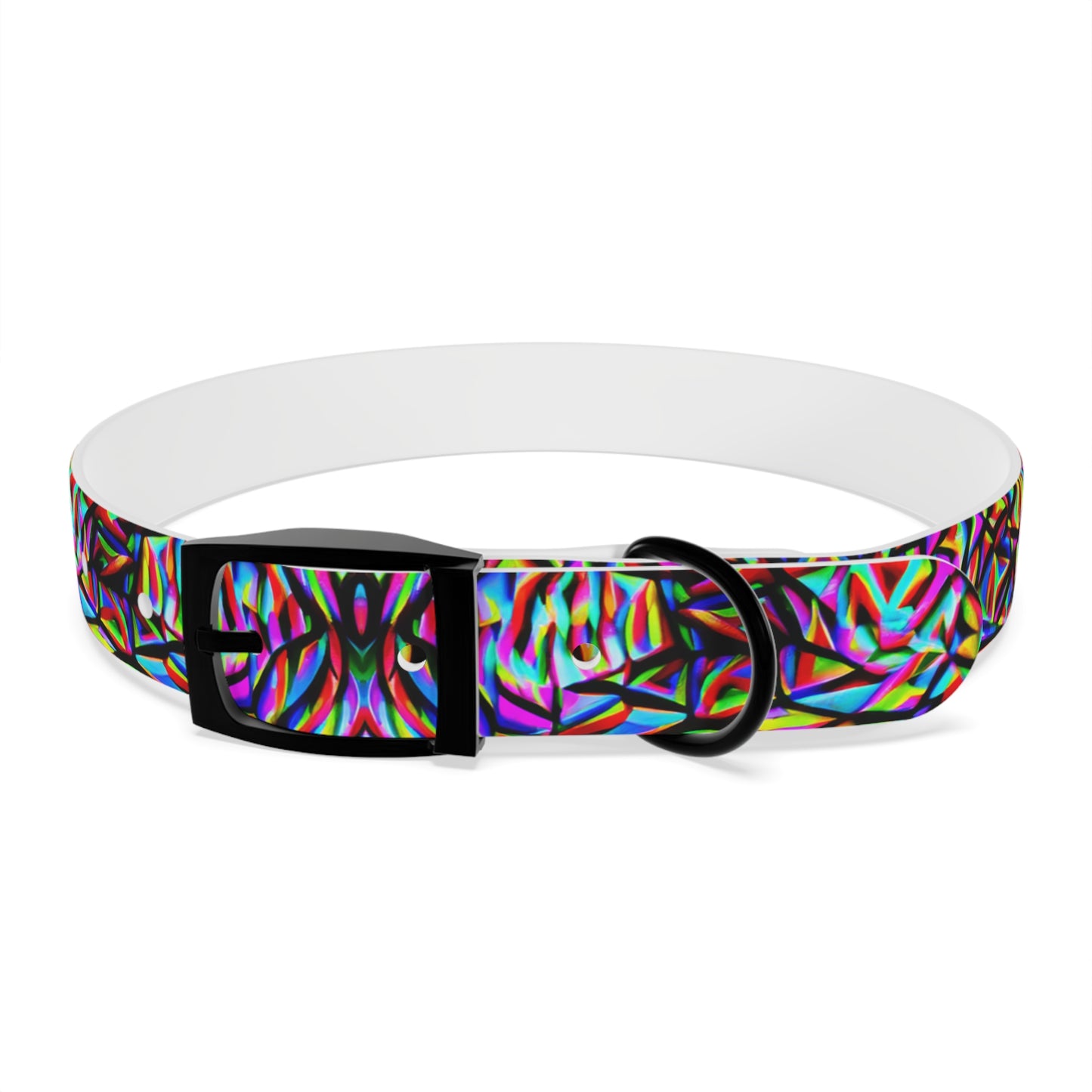 Mind Melt Patterns Dog Collar