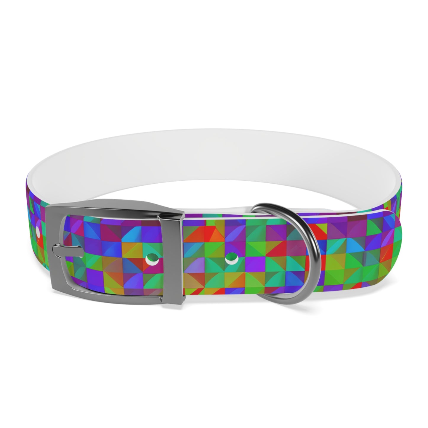 Prism Patterns Dog Collar