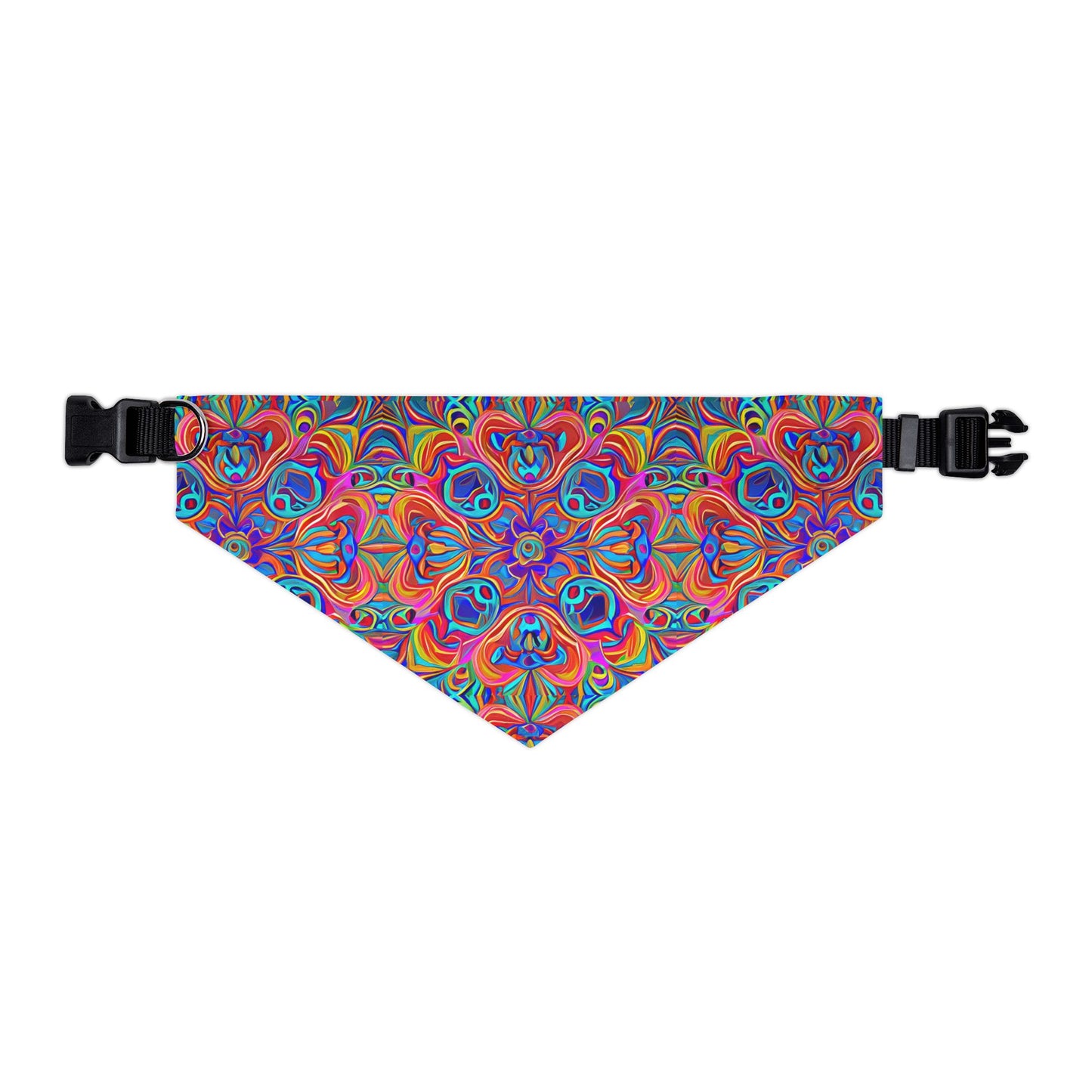 Psychedelic Spectrum Pet Bandana Collar