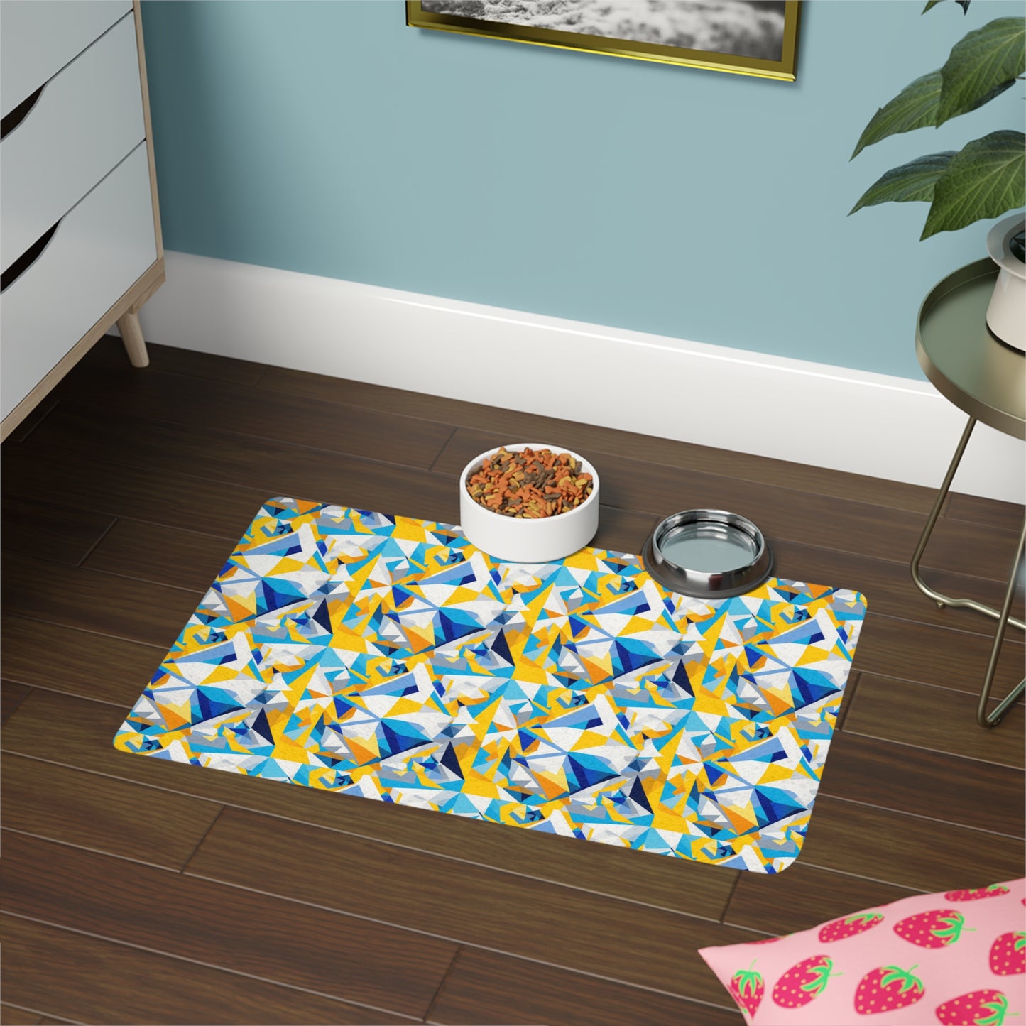 Vector Vibes Pet Food Mat (12x18)