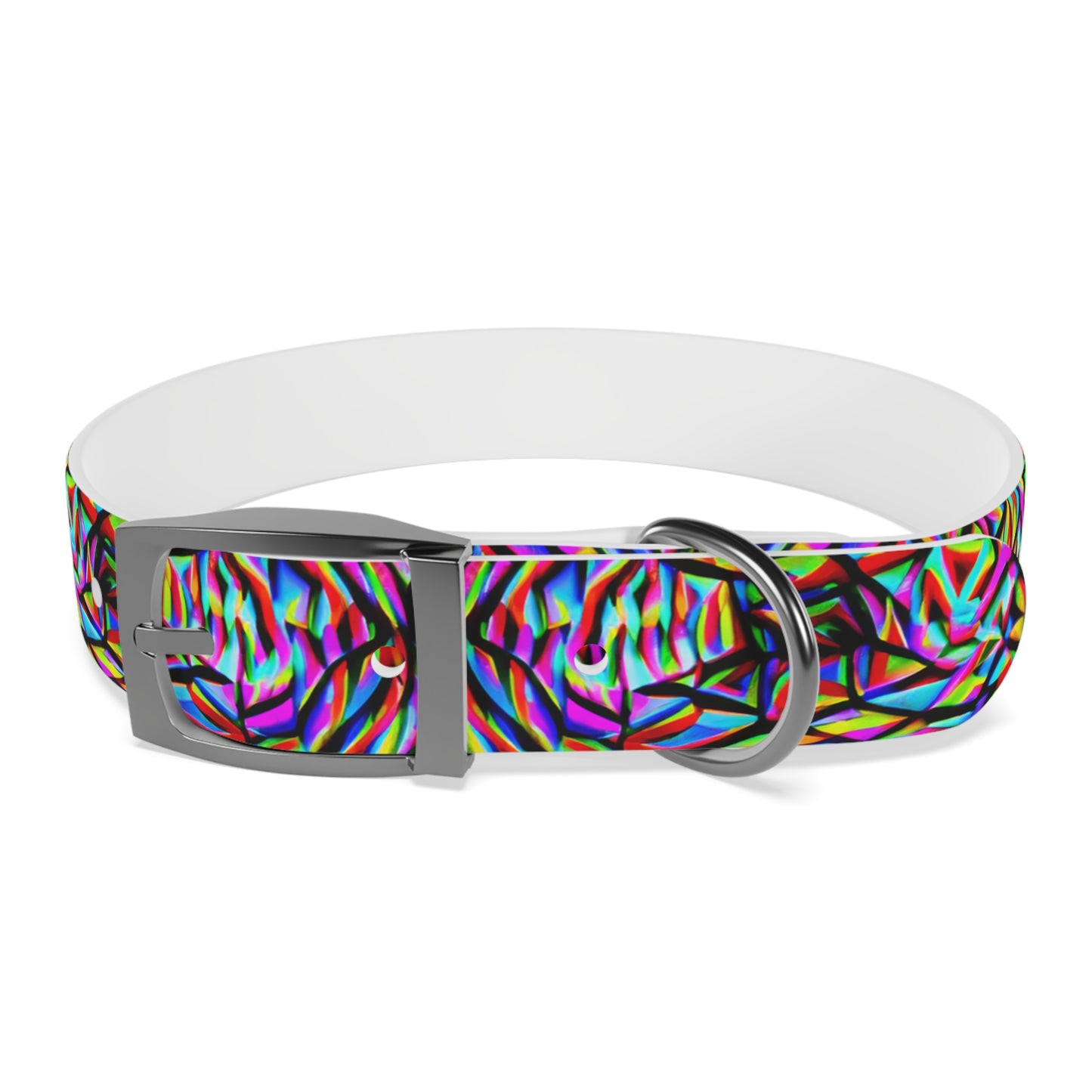 Mind Melt Patterns Dog Collar