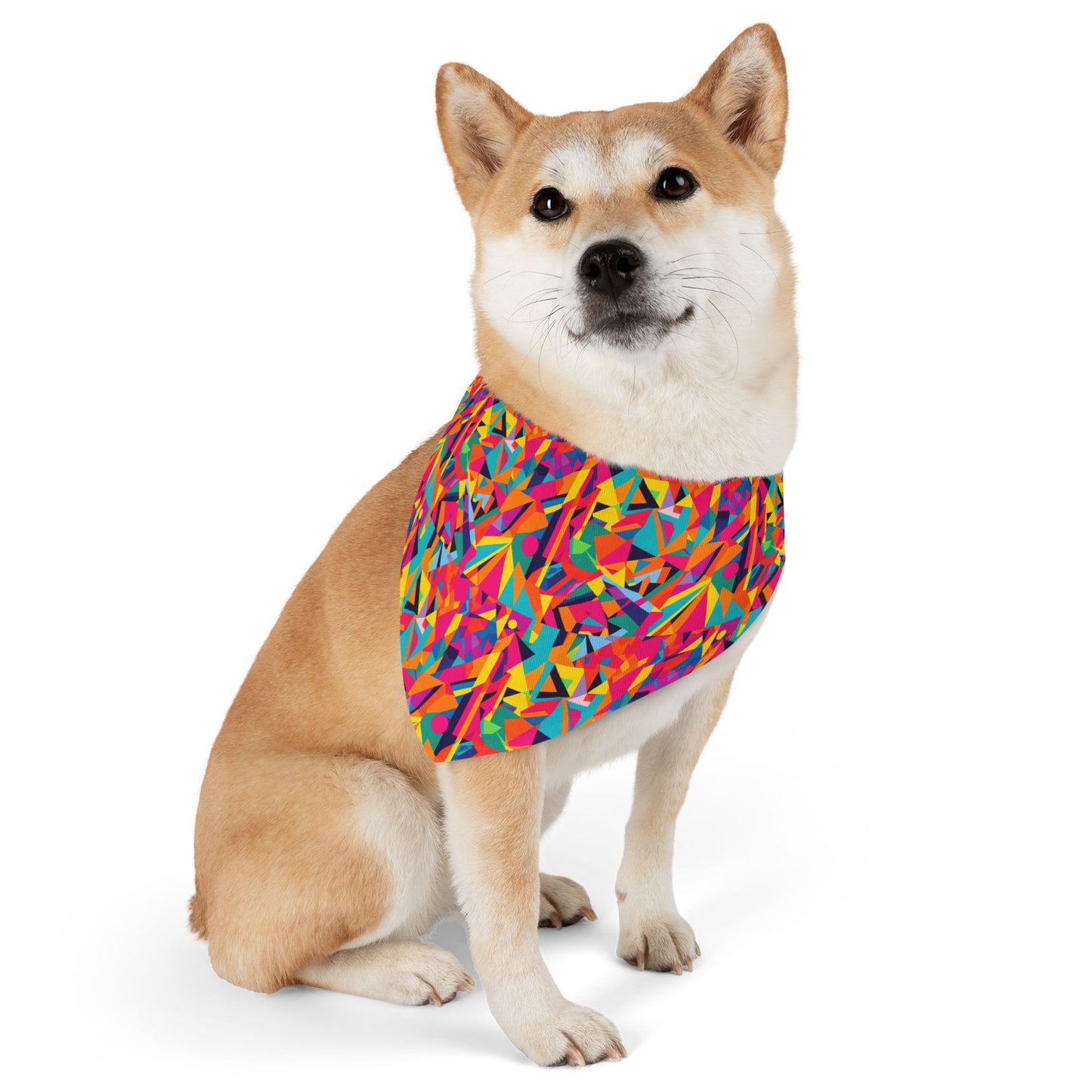 Kaleido Charm Pet Bandana Collar