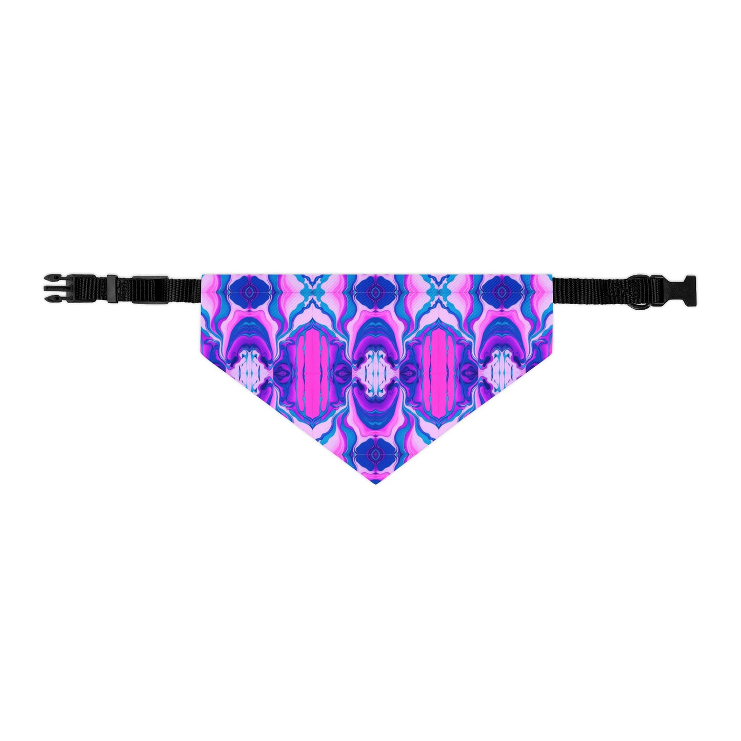 Marbled Magic Pet Bandana Collar