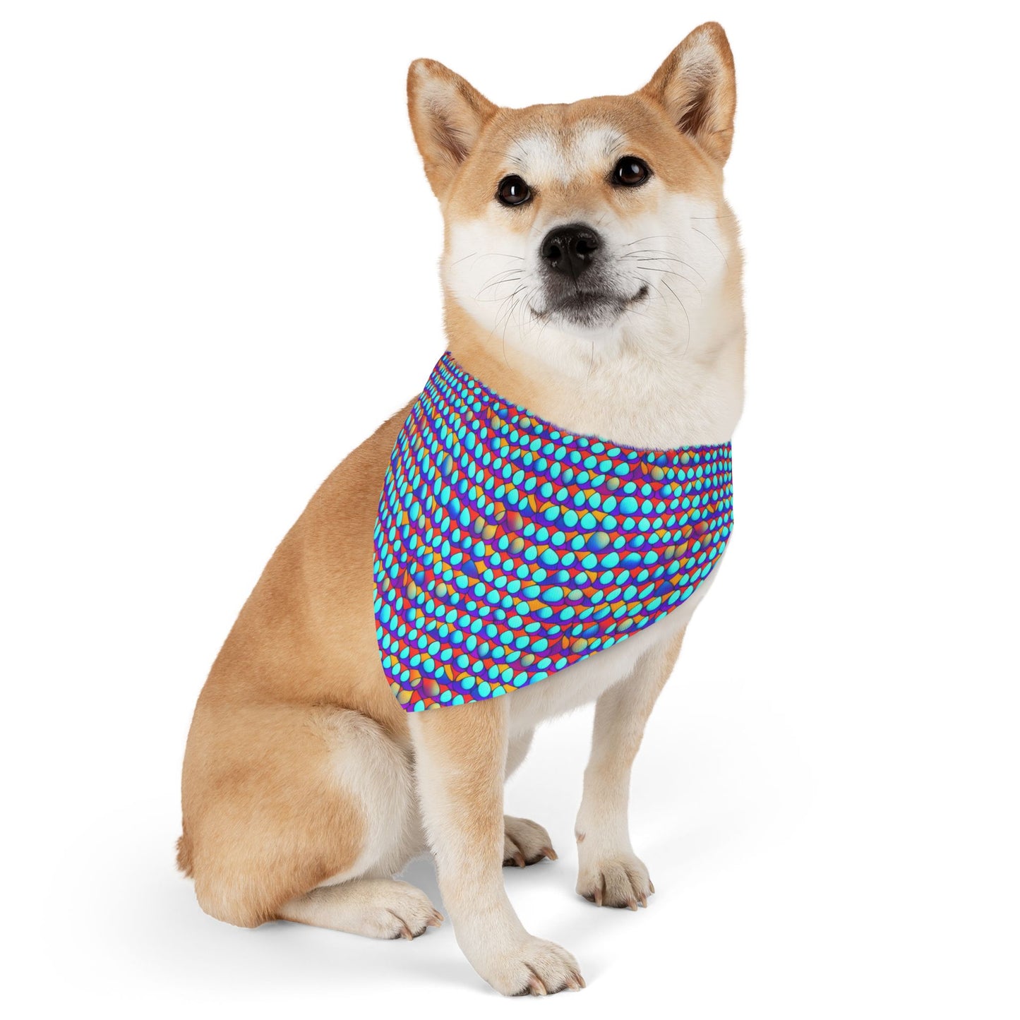 Mystic Mosaic Pet Bandana Collar