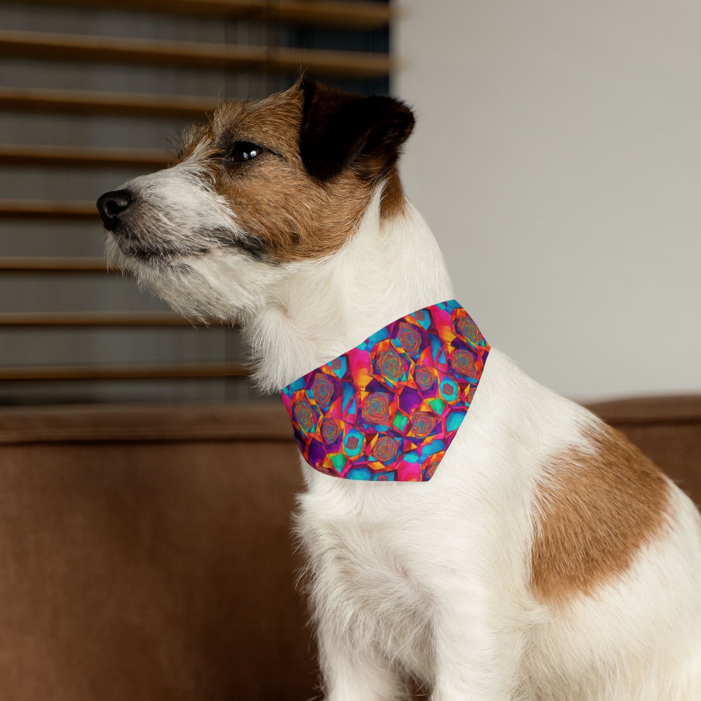 Hypnotic Harmony Pet Bandana Collar