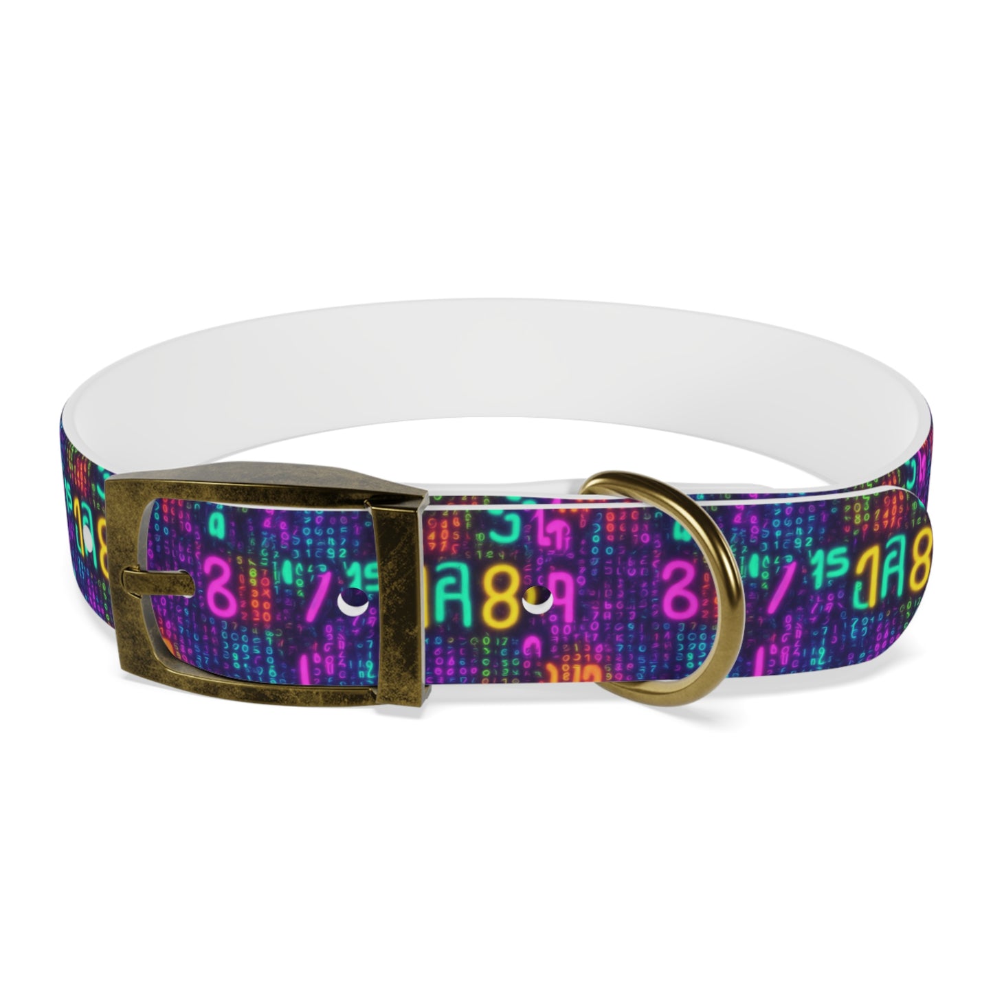 Trapped In The Matrix Dog Collar