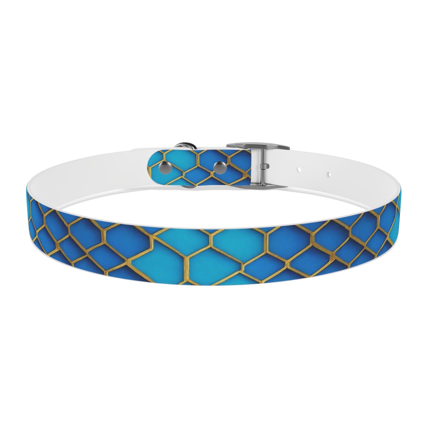 Hexagonal Harmony Dog Collar