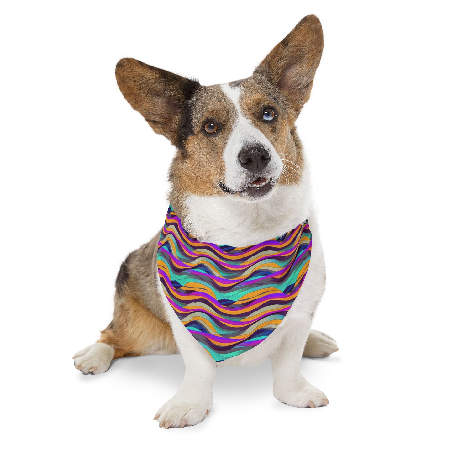 Calm Waves Pet Bandana Collar