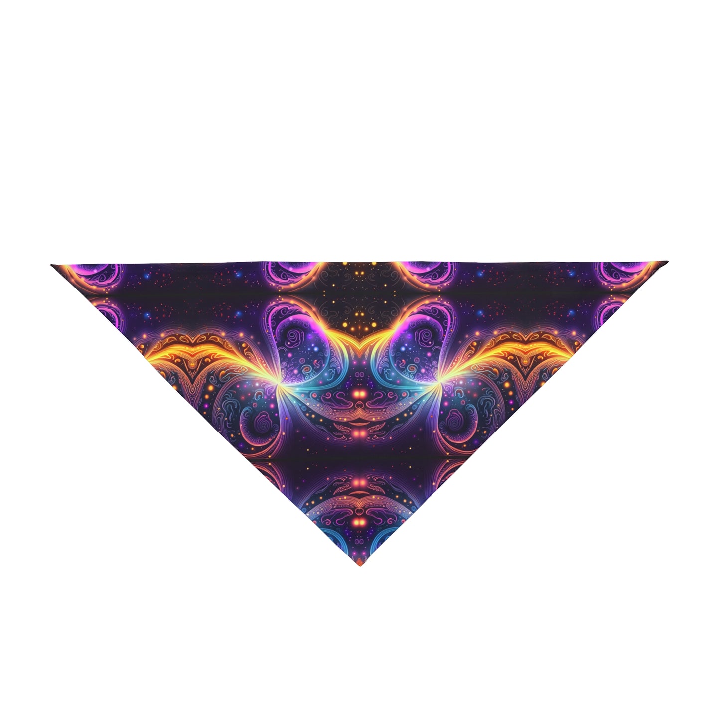 Neon Trance Pet Bandana