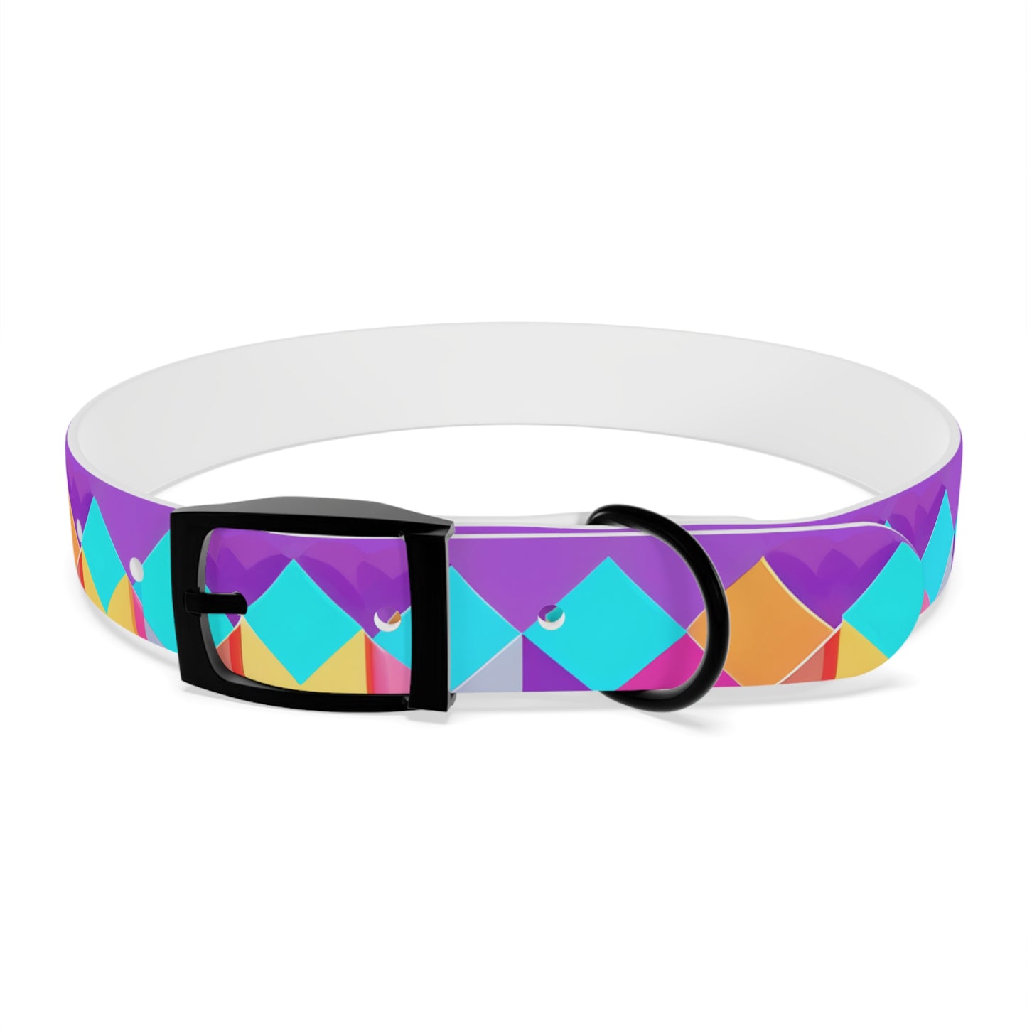 Prismatic Patterns Dog Collar