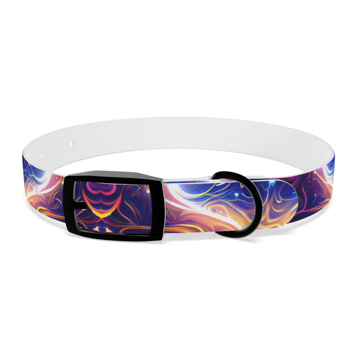 Neon Dreamscape Dog Collar