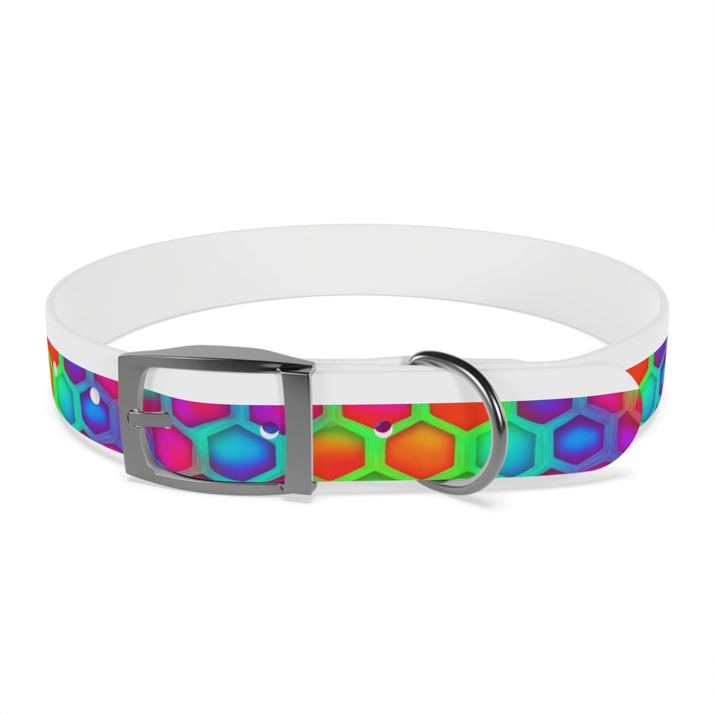 Color Hive Dog Collar