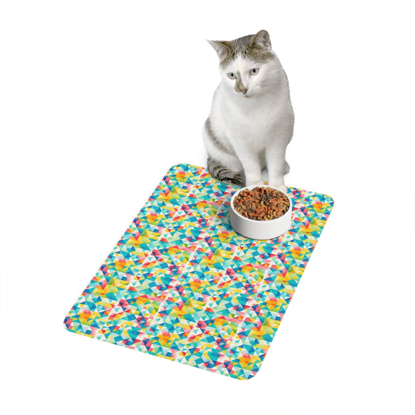 Mosaic Mirage Pet Food Mat (12x18)