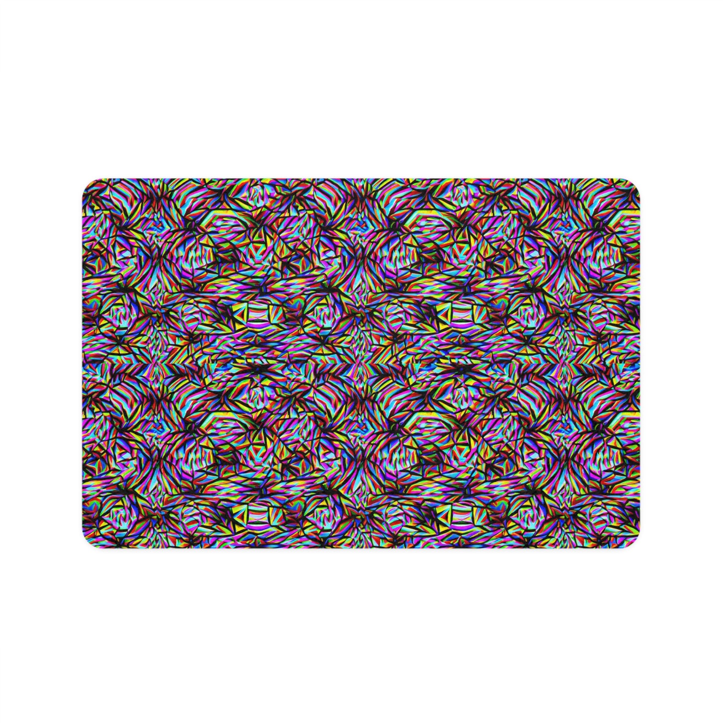 Mind Melt Patterns Pet Food Mat (12x18)