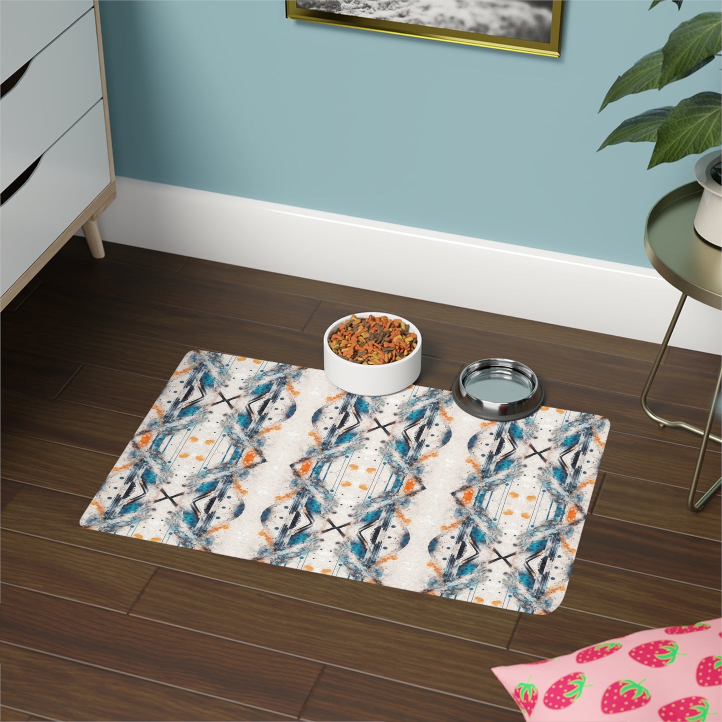 Vibrant Illusions Pet Food Mat (12x18)