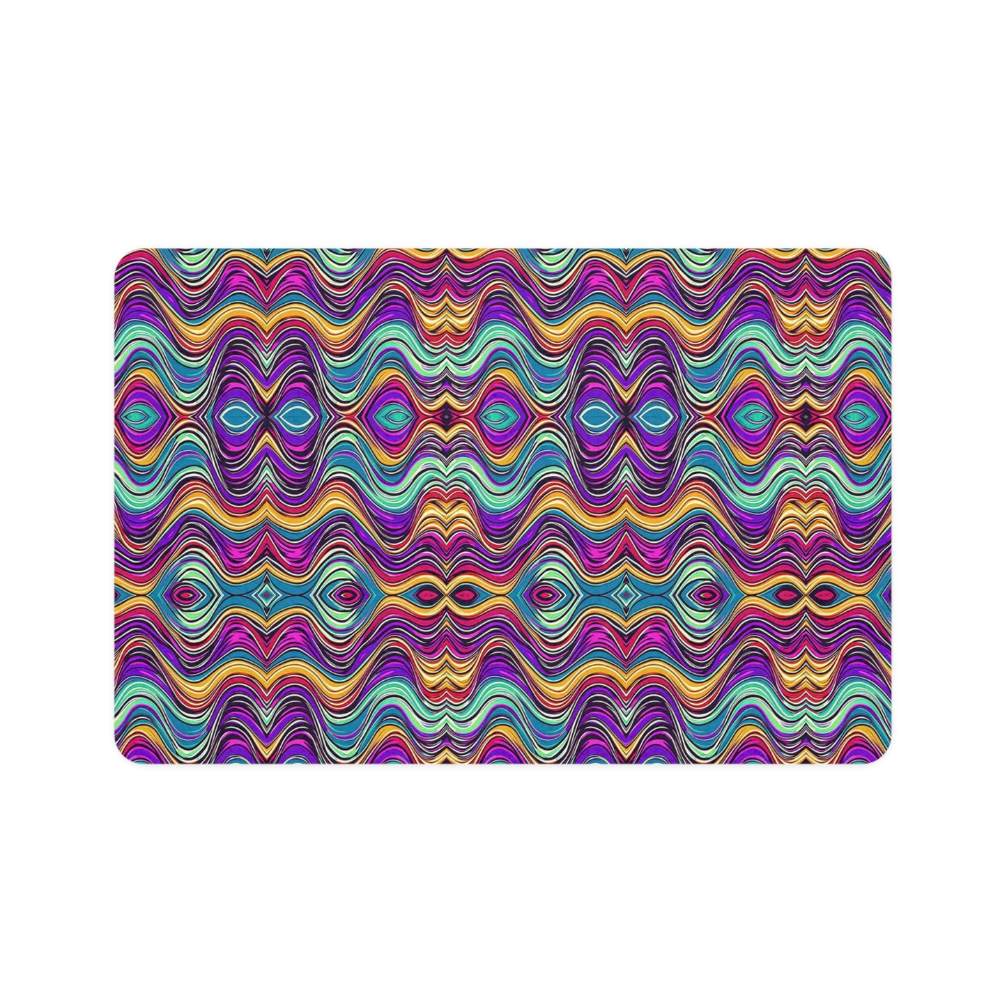 Cosmic Ripple Pet Food Mat (12x18)