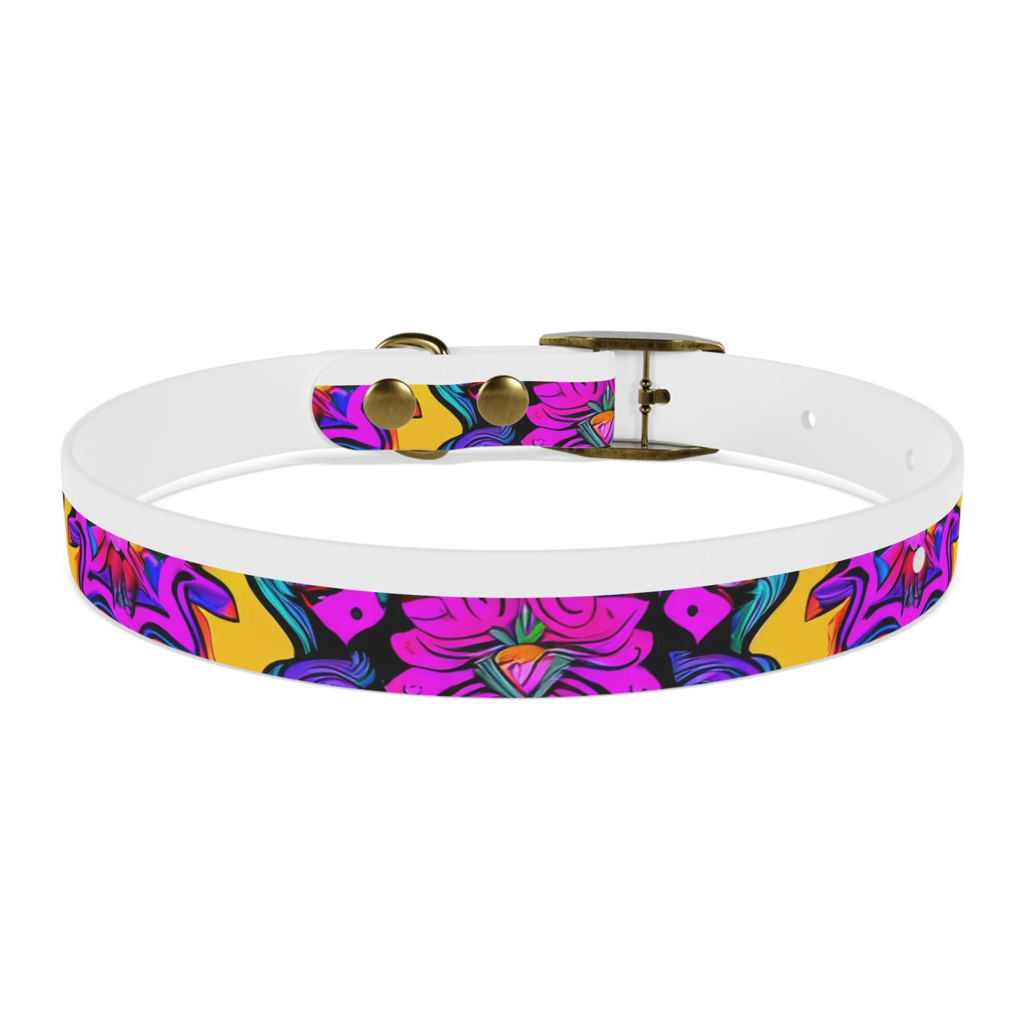 Vibrant Illusions Dog Collar