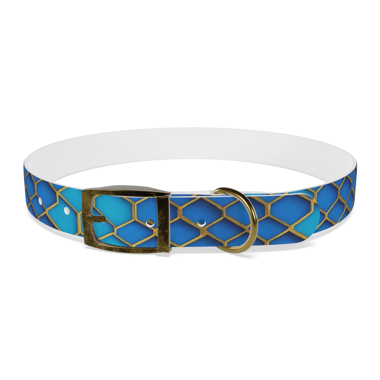 Hexagonal Harmony Dog Collar