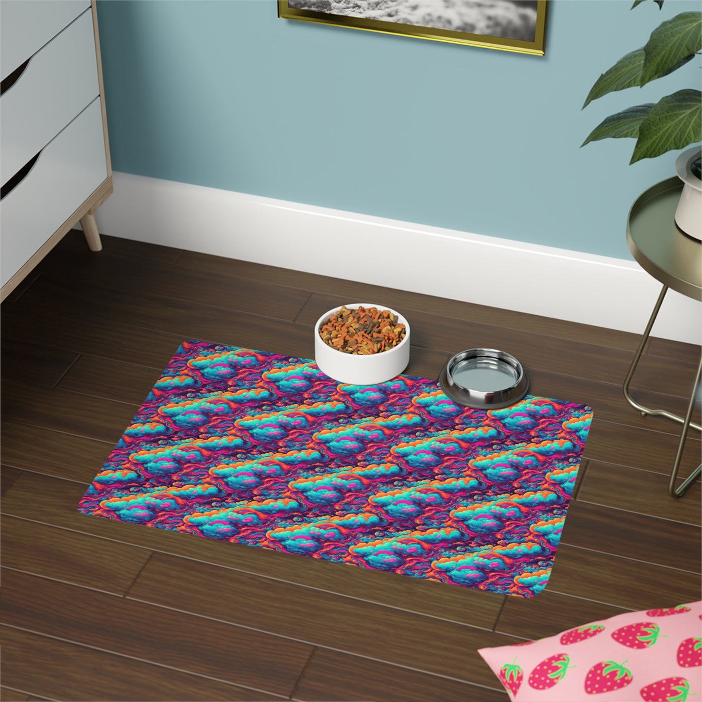 Abstract Alchemy Pet Food Mat (12x18)