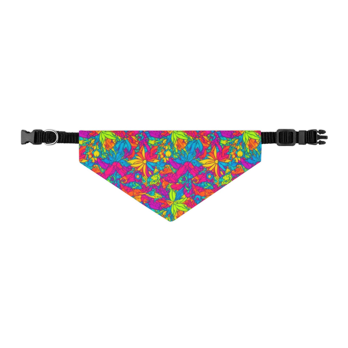 Groovy Geometrics Pet Bandana Collar