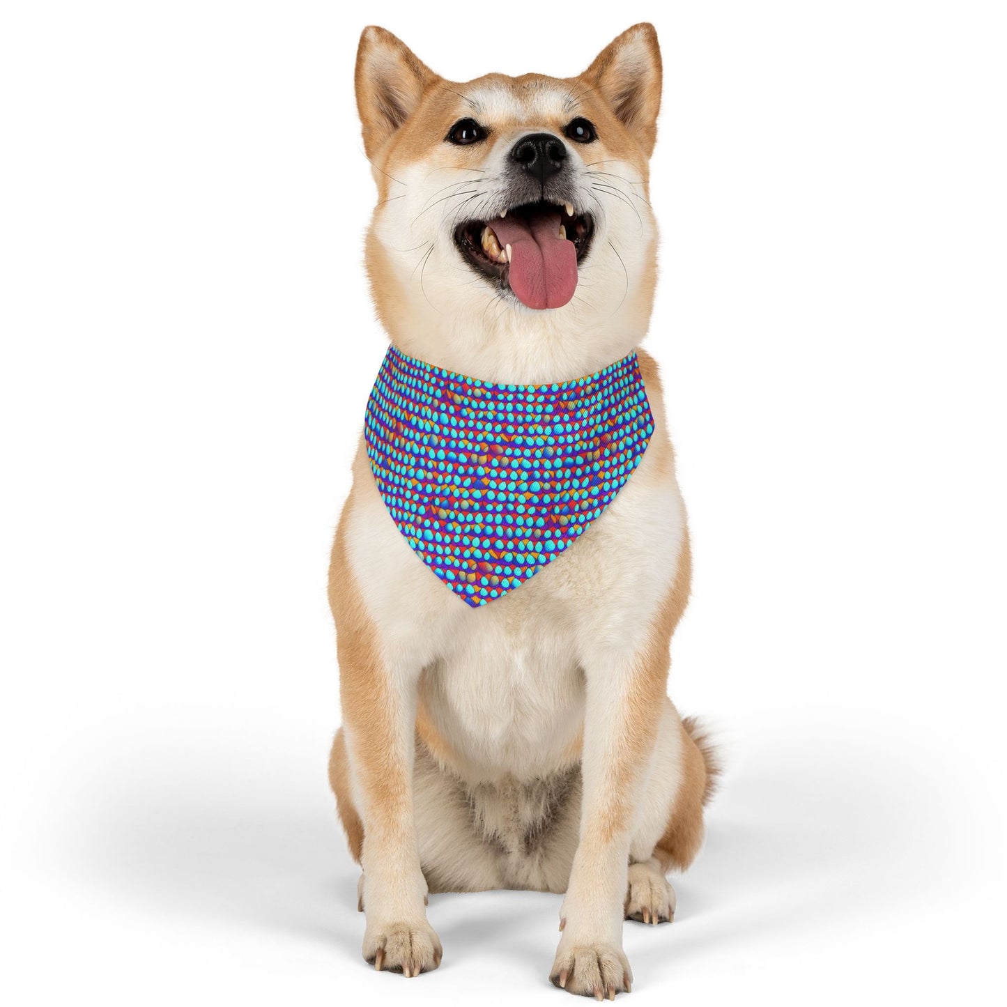 Mystic Mosaic Pet Bandana Collar