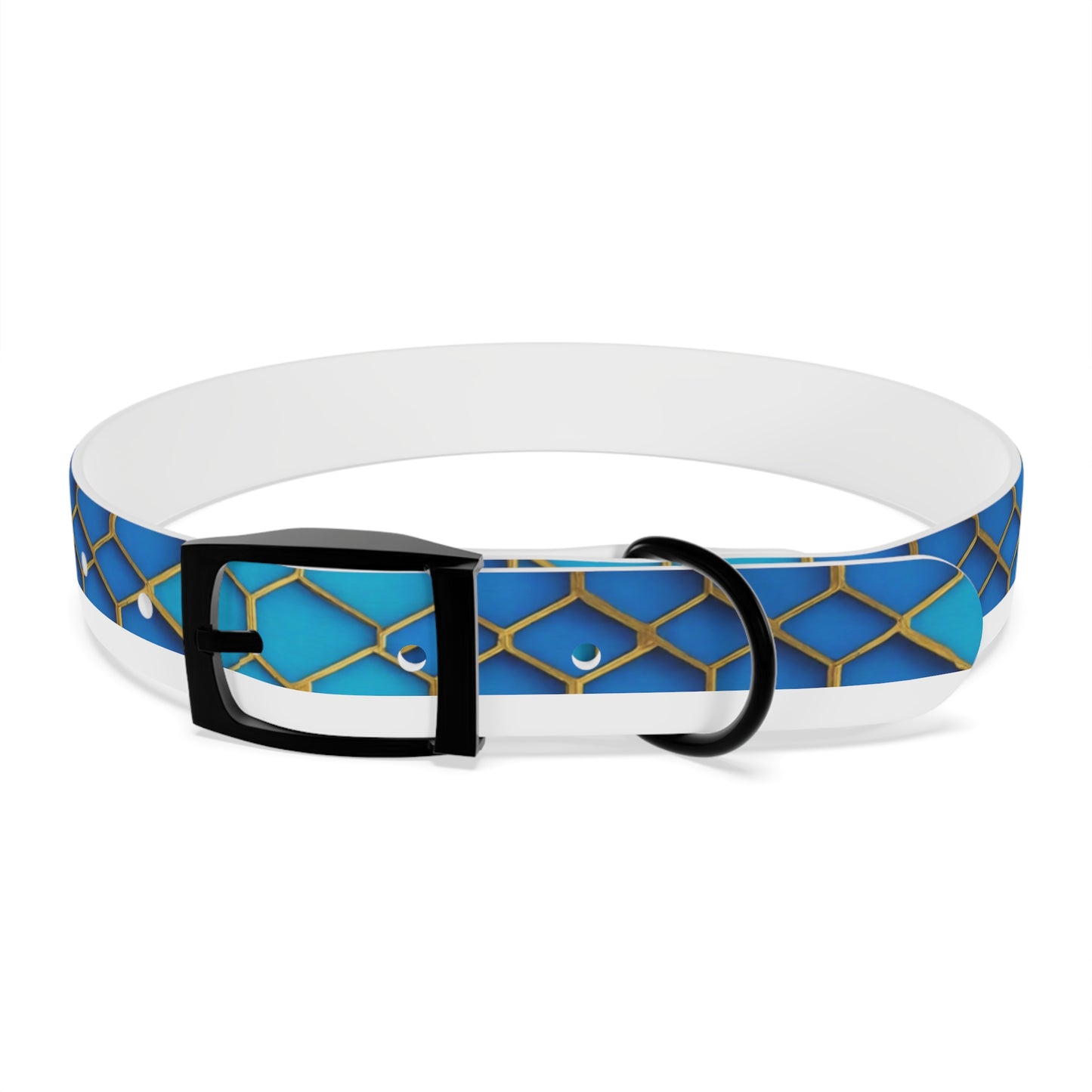 Hexagonal Harmony Dog Collar