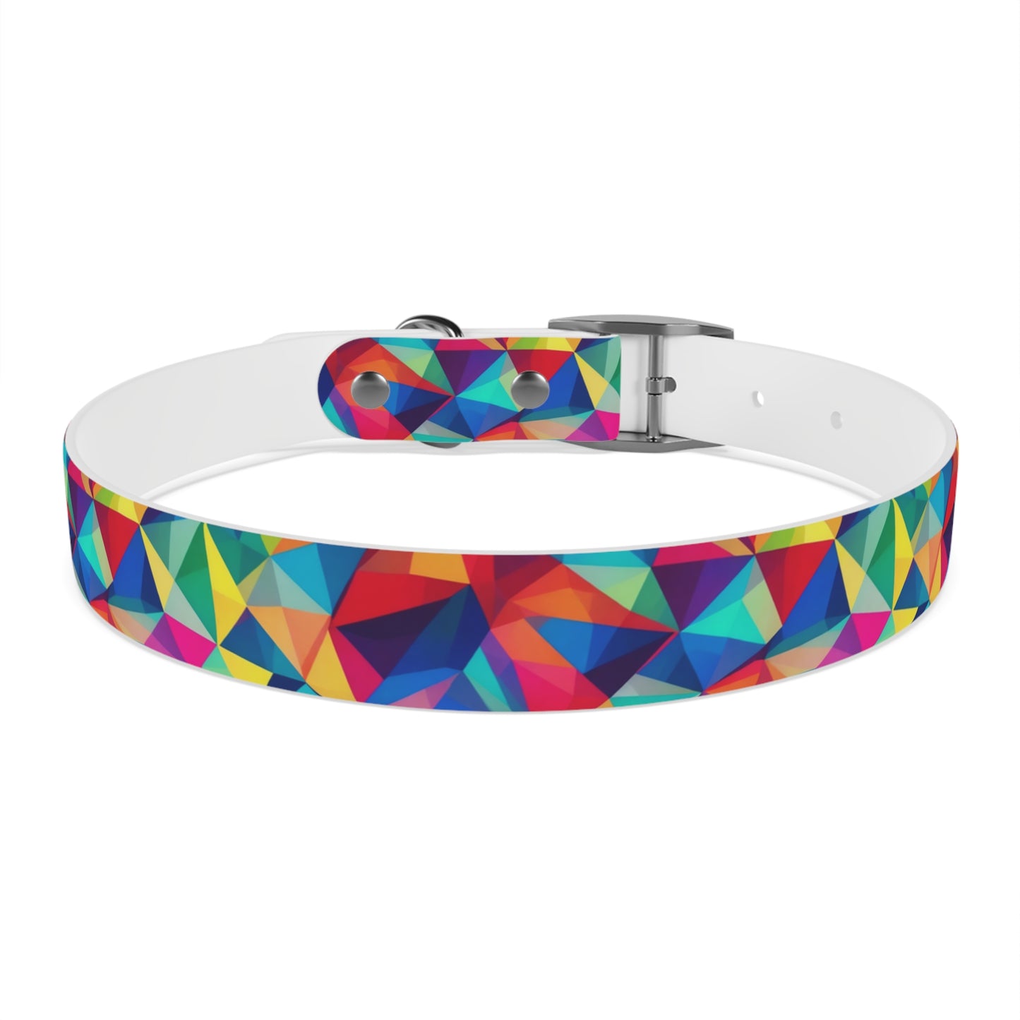 Neon Angles Dog Collar