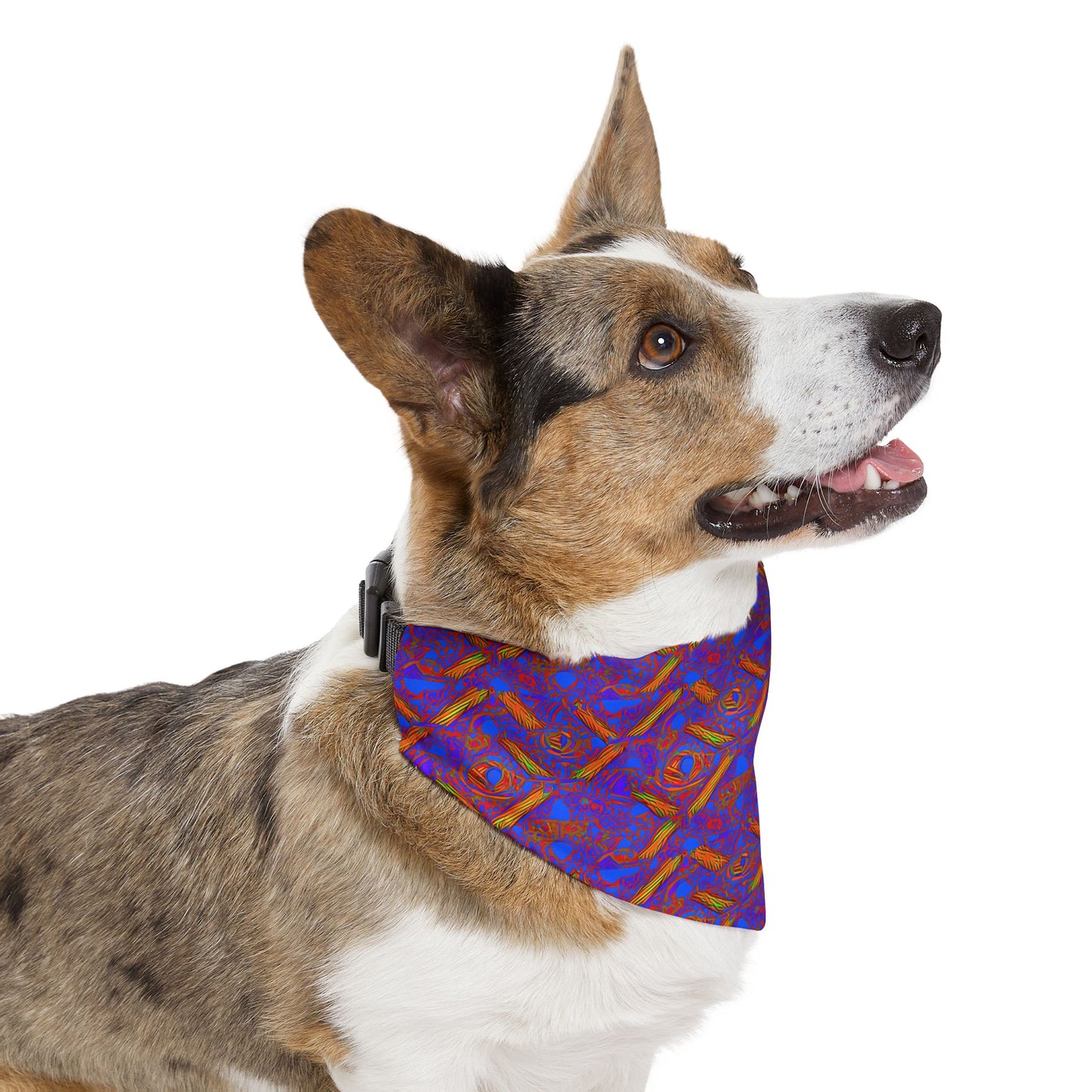 Brilliant Blend Pet Bandana Collar