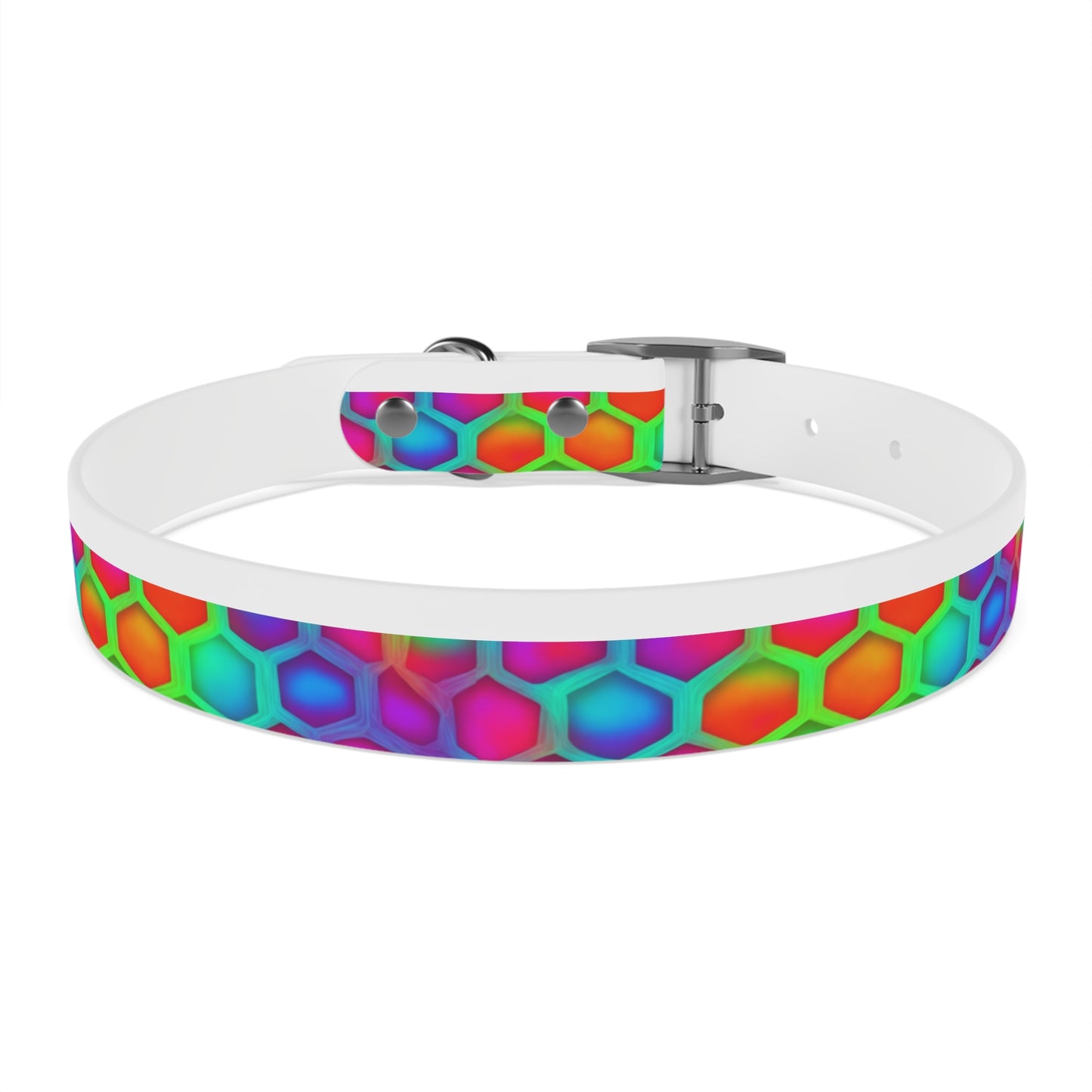 Color Hive Dog Collar