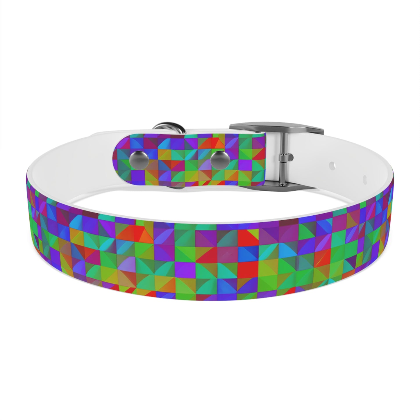 Prism Patterns Dog Collar